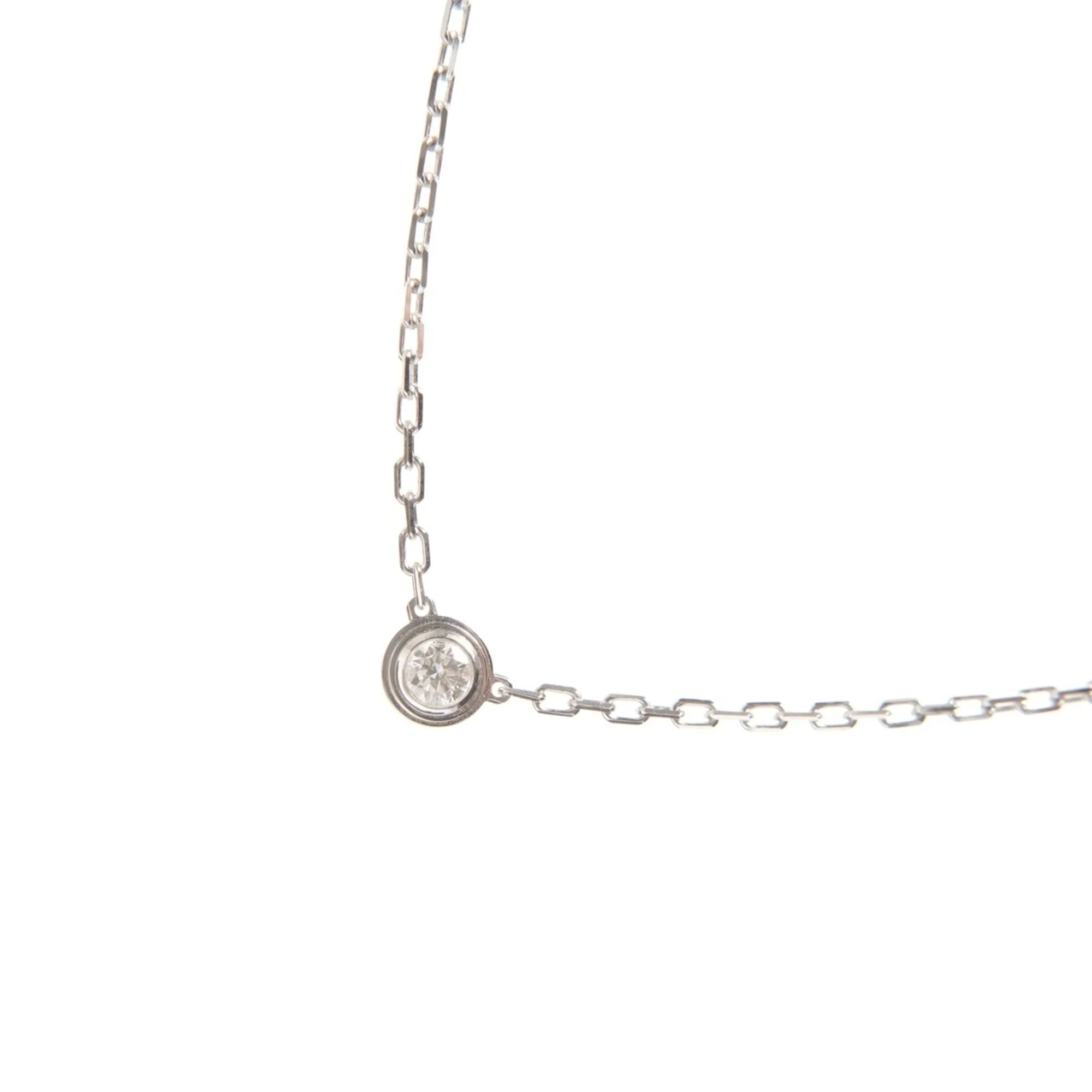 D'Amour Pendant Necklace 18K White Gold - Image 3