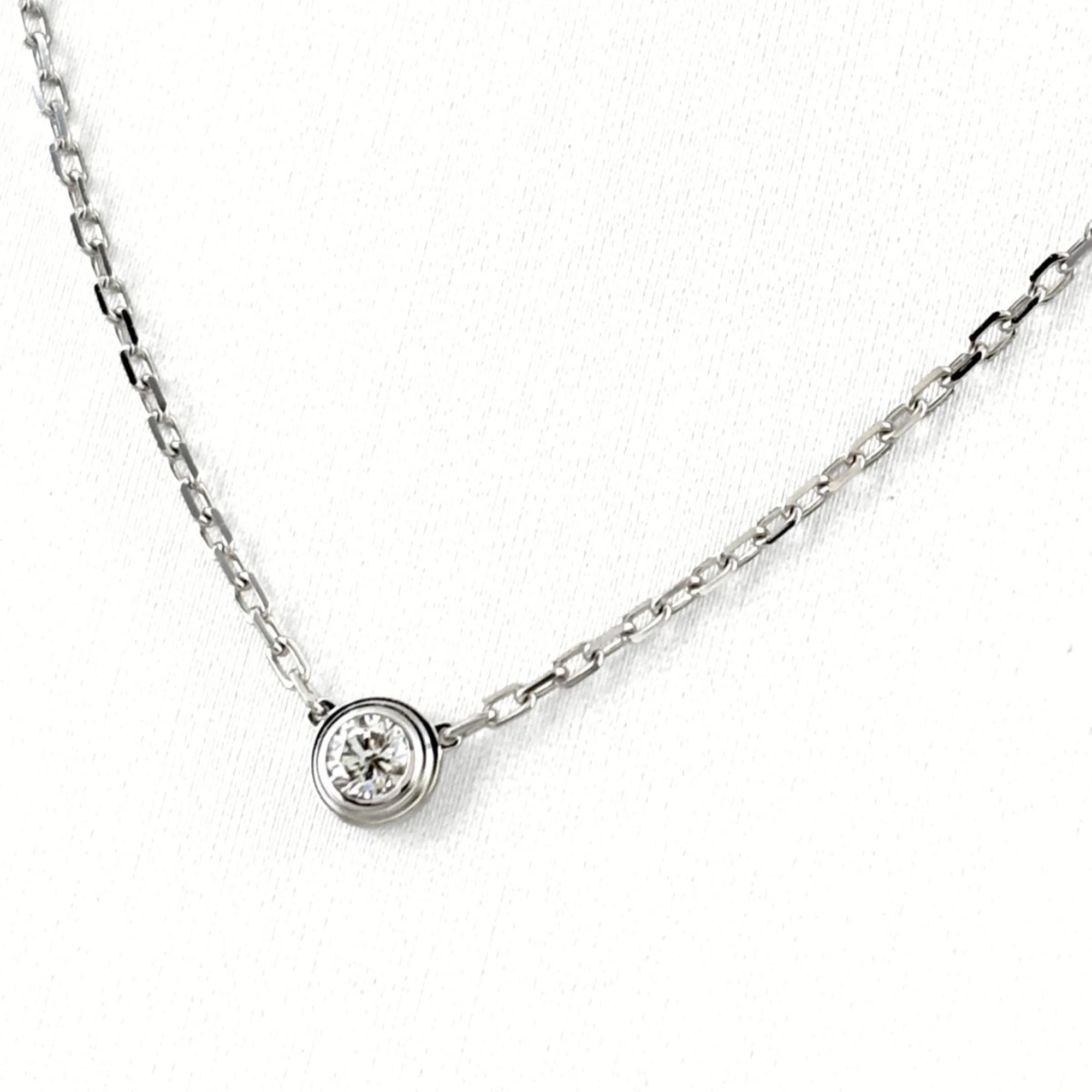 D'Amour SM Pendant Necklace with Diamond