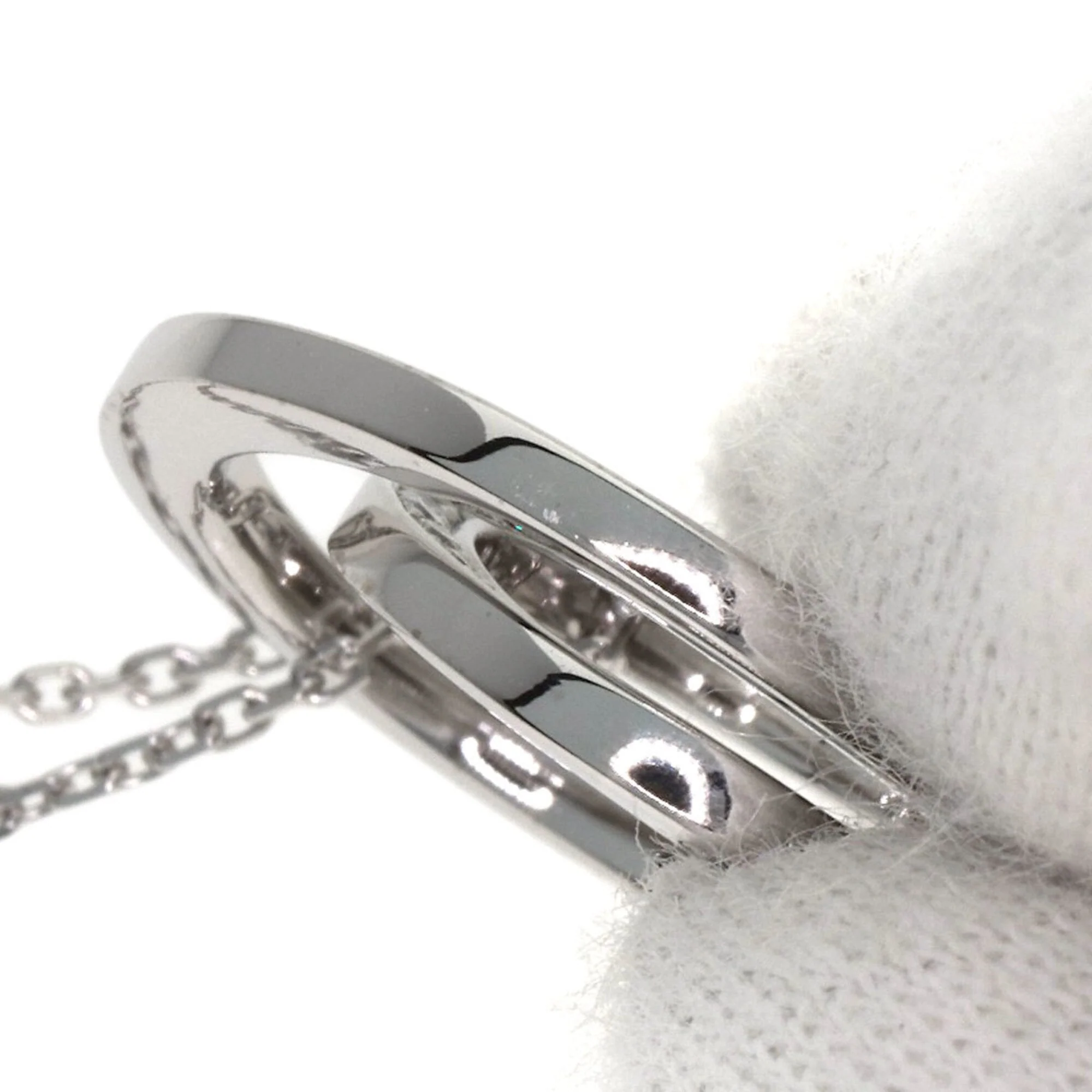 Etincelle Pendant Necklace 18K White Gold with Diamond - Image 5