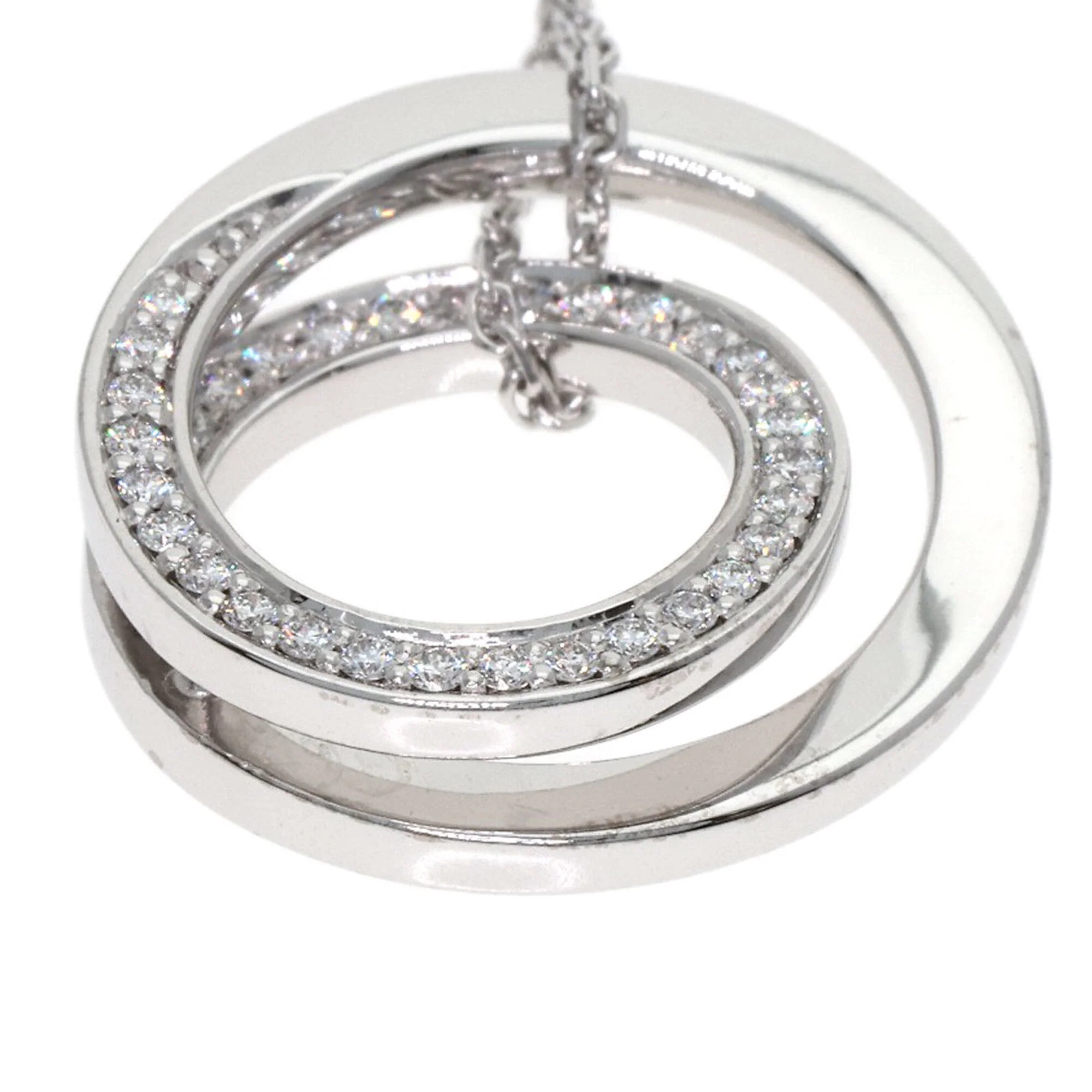 Etincelle Pendant Necklace 18K White Gold with Diamond - Image 6