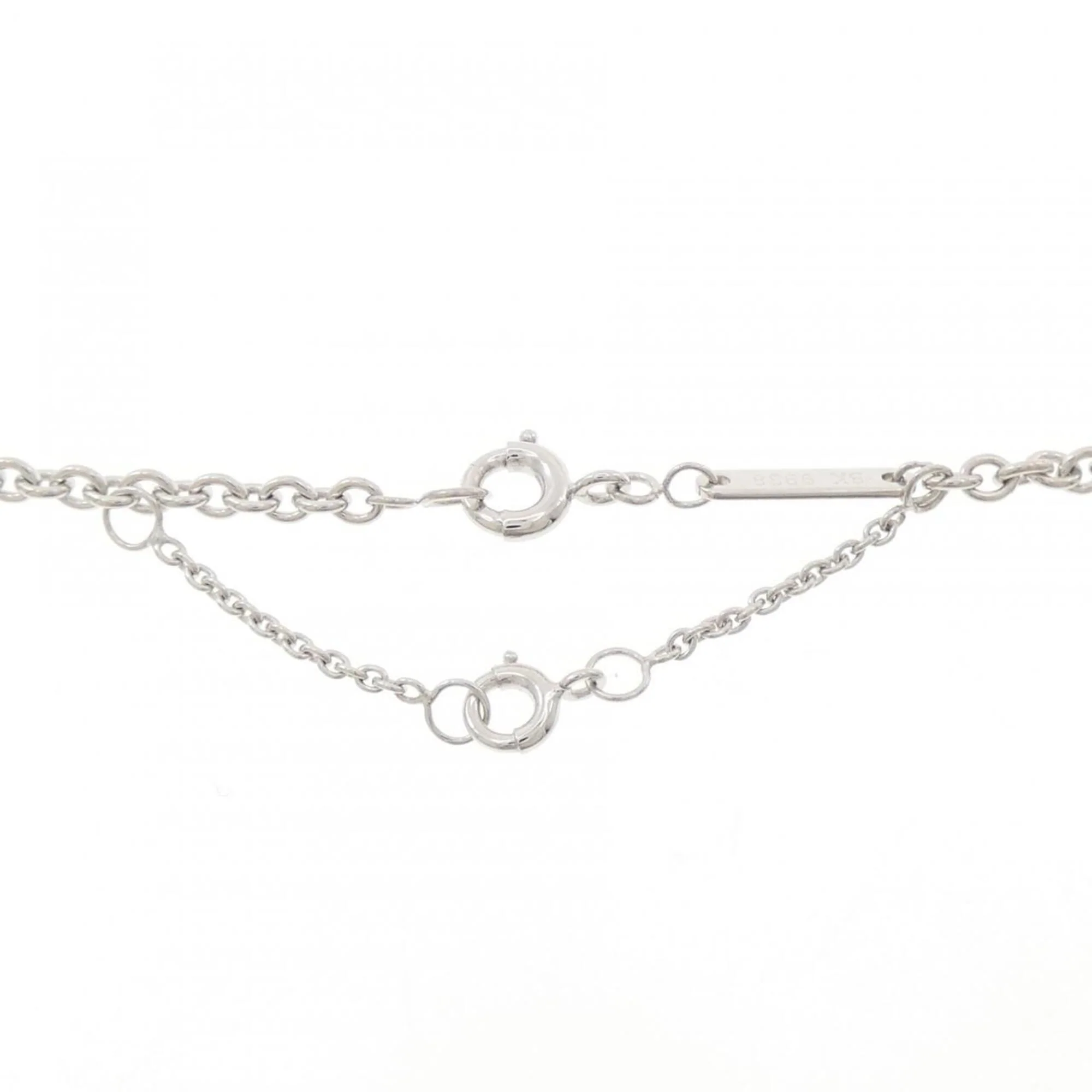 Forza Pendant Necklace 18K White Gold - Image 4