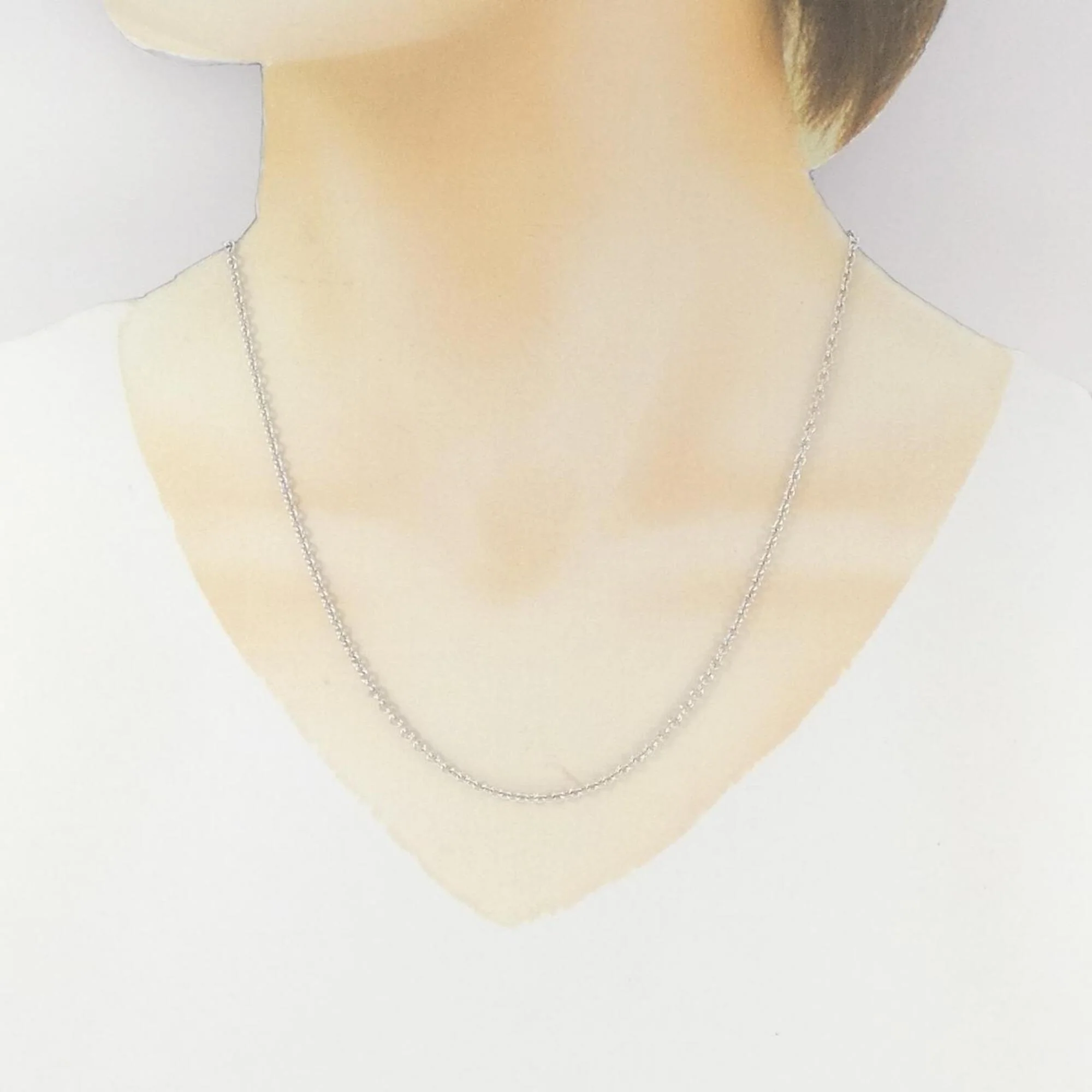 Forza Pendant Necklace 18K White Gold - Image 5