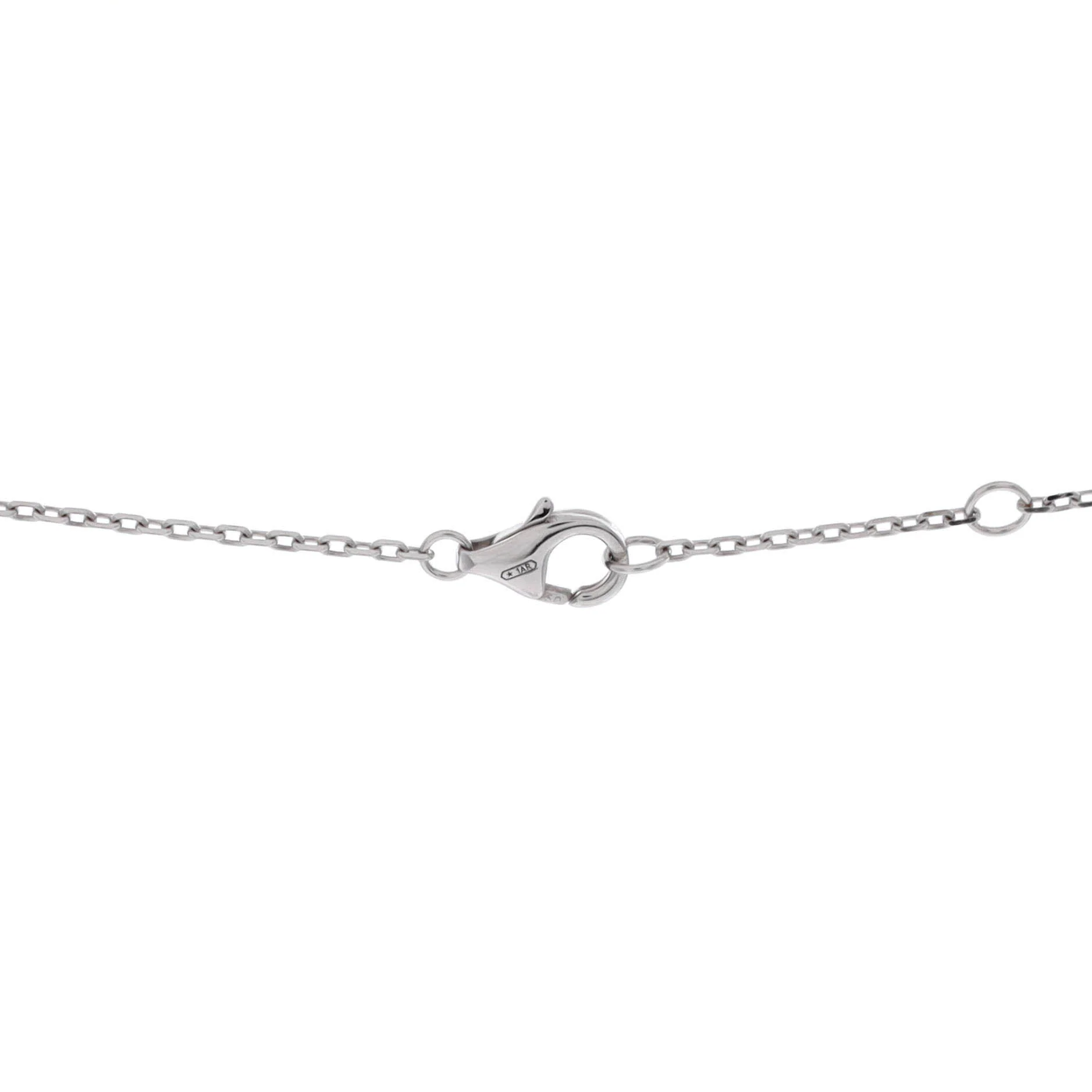 Juste un Clou Pendant Necklace 18K White Gold with Diamonds - Image 4