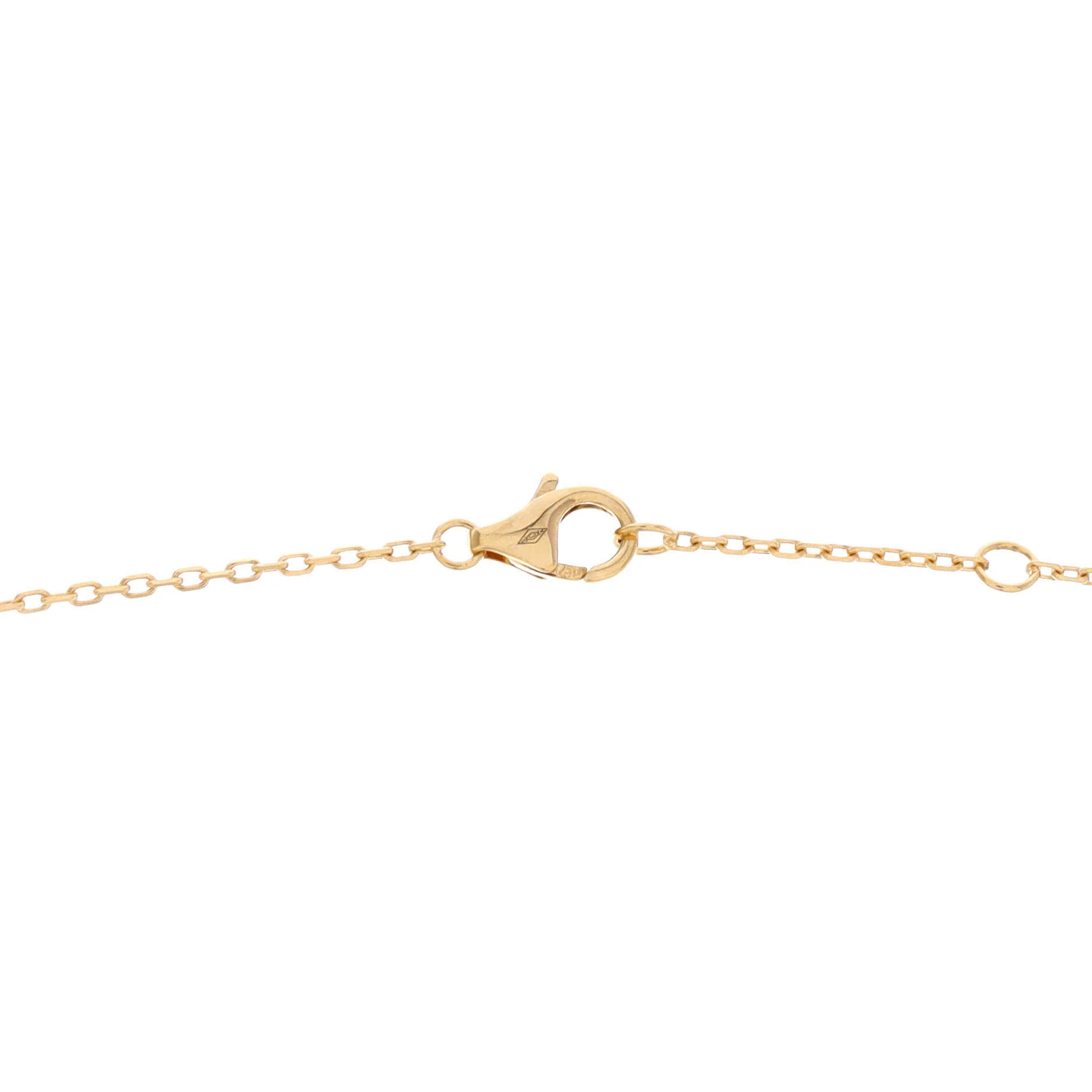 Juste un Clou Pendant Necklace 18K Yellow Gold with Diamonds - Image 4