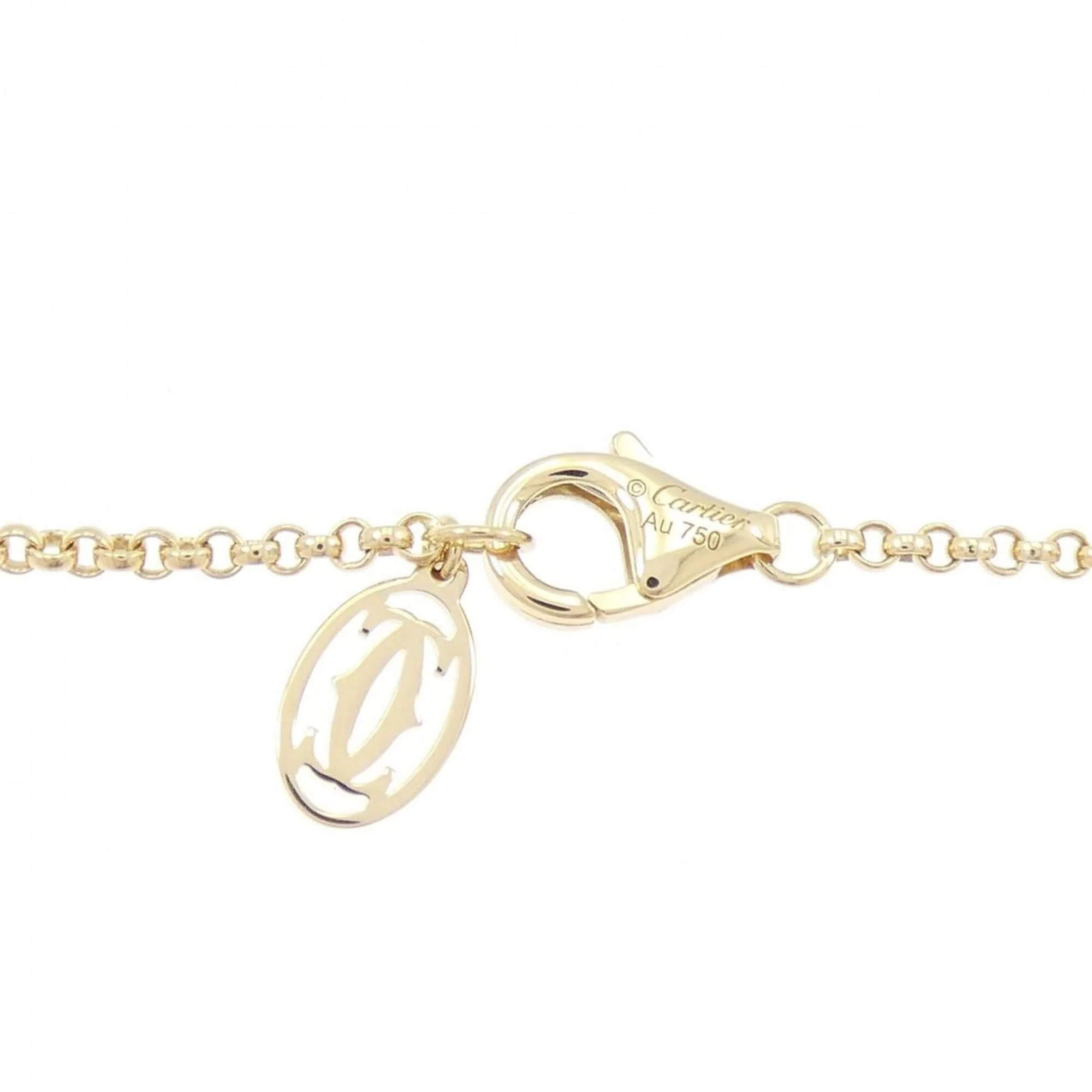 Les Berlingos Pendant Necklace 18K Yellow Gold with Citrine and Onyx - Image 5