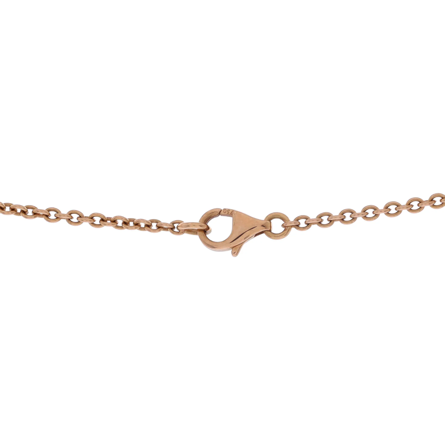 Love Interlocking Necklace 18K Rose Gold - Image 3