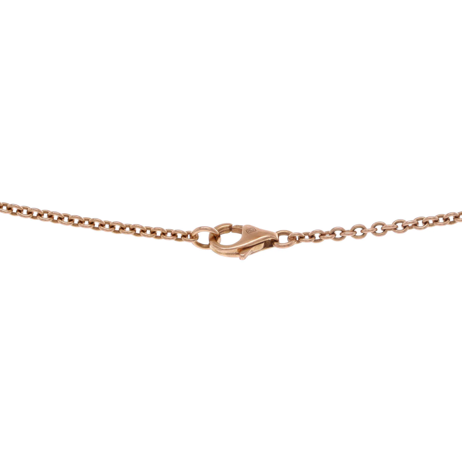 Love Interlocking Necklace 18K Rose Gold - Image 3
