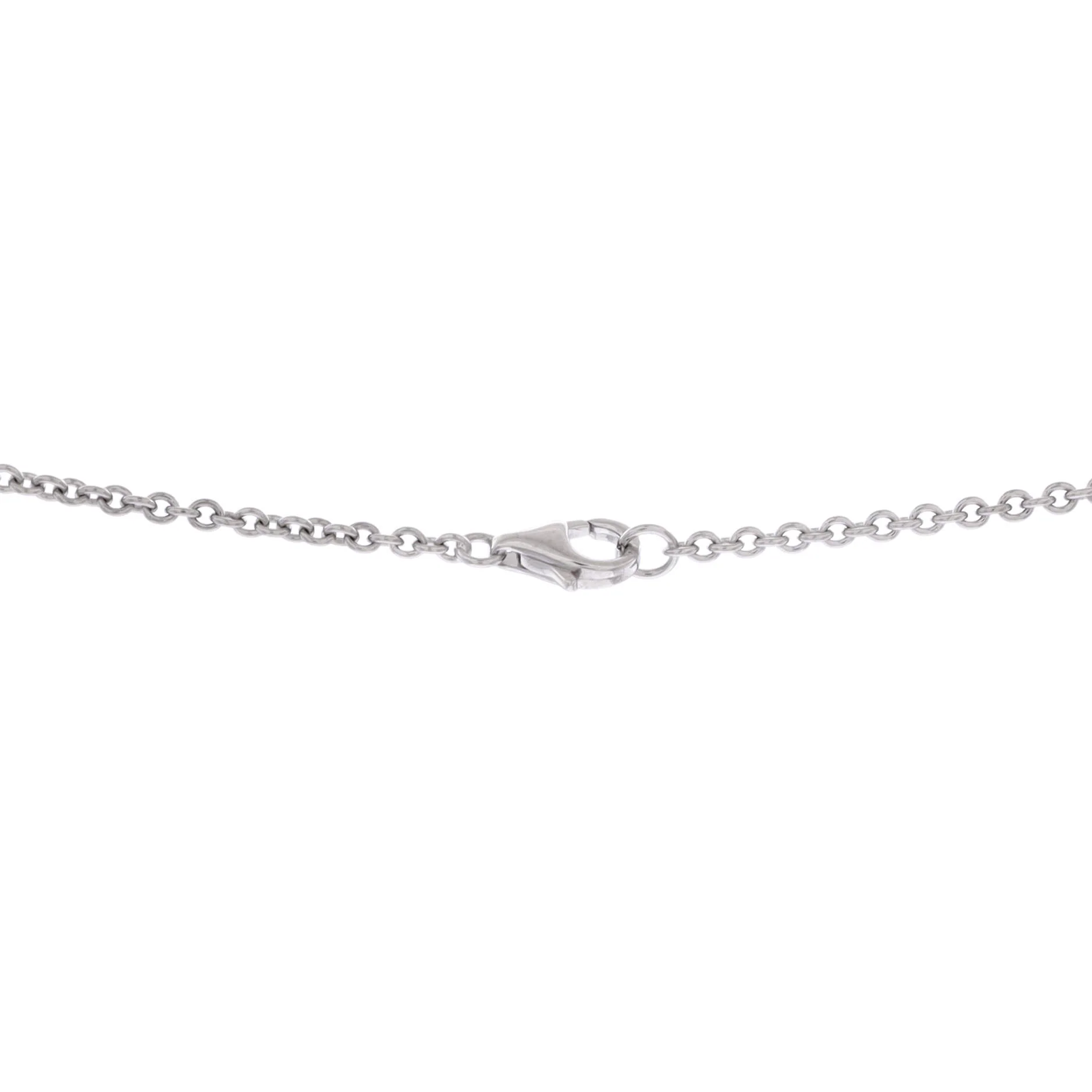 Love Interlocking Necklace 18K White Gold - Image 4
