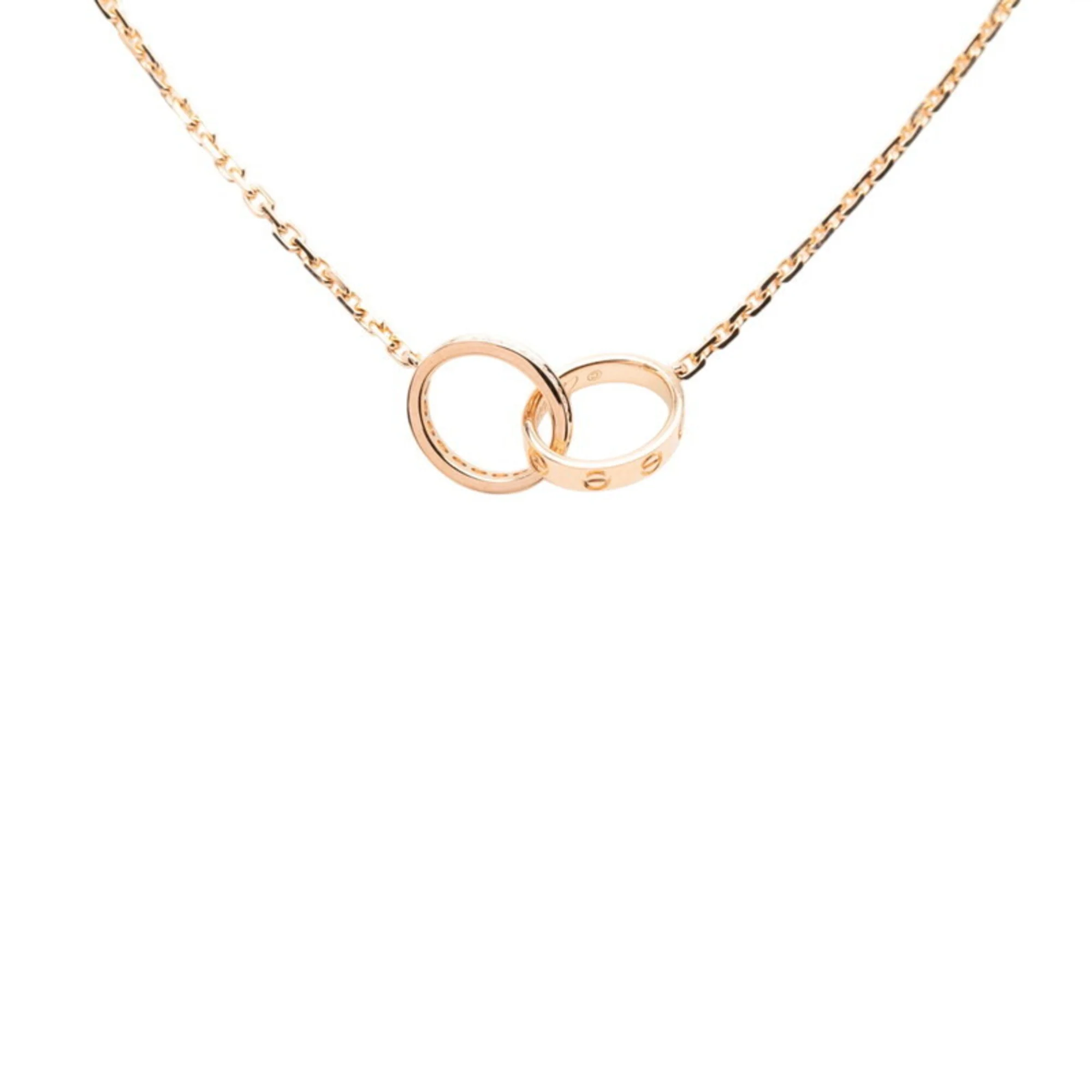 Love Pendant Necklace 18K Rose Gold - Image 2