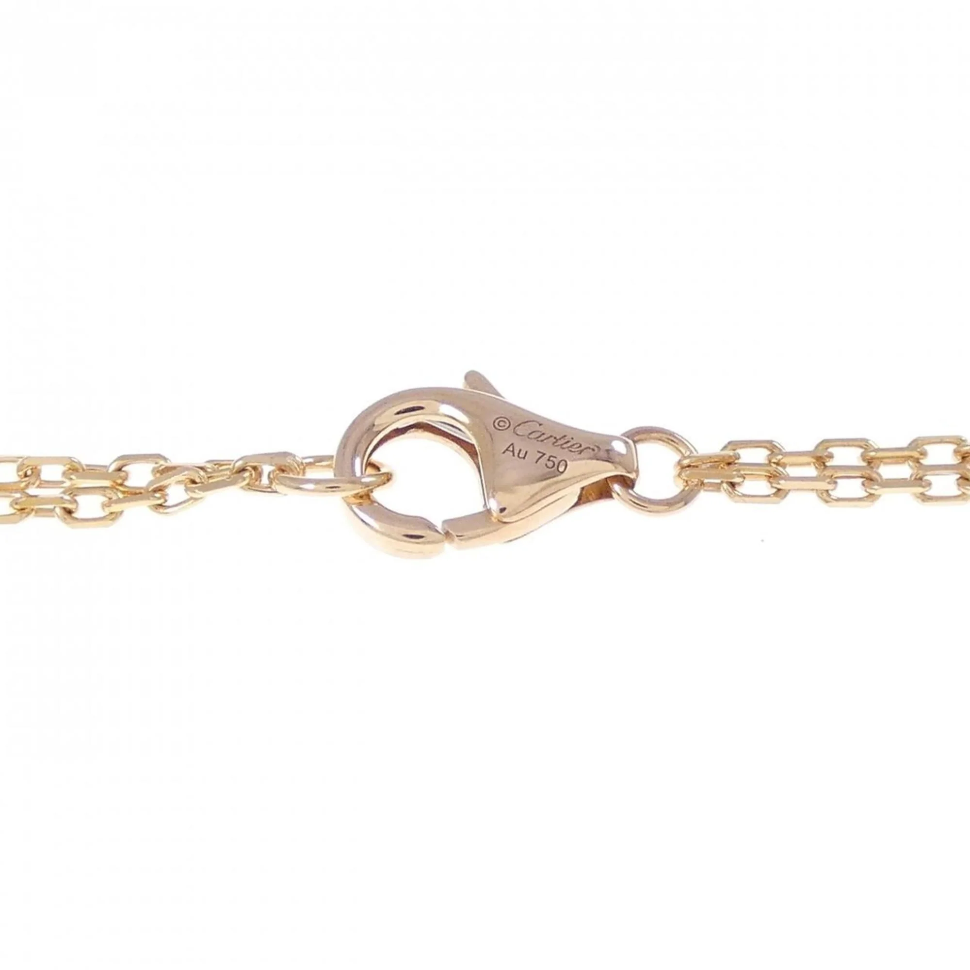 Love Pendant Necklace 18K Rose Gold and Diamond - Image 5
