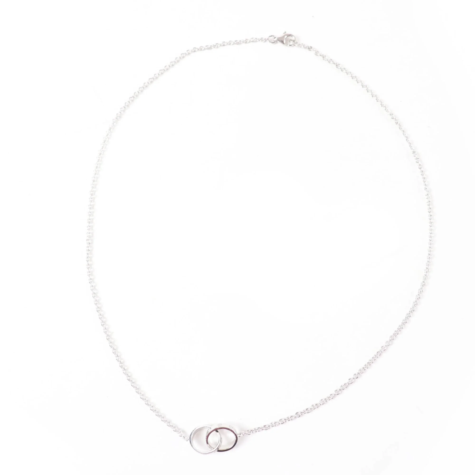 Love Pendant Necklace 18K White Gold - Image 3