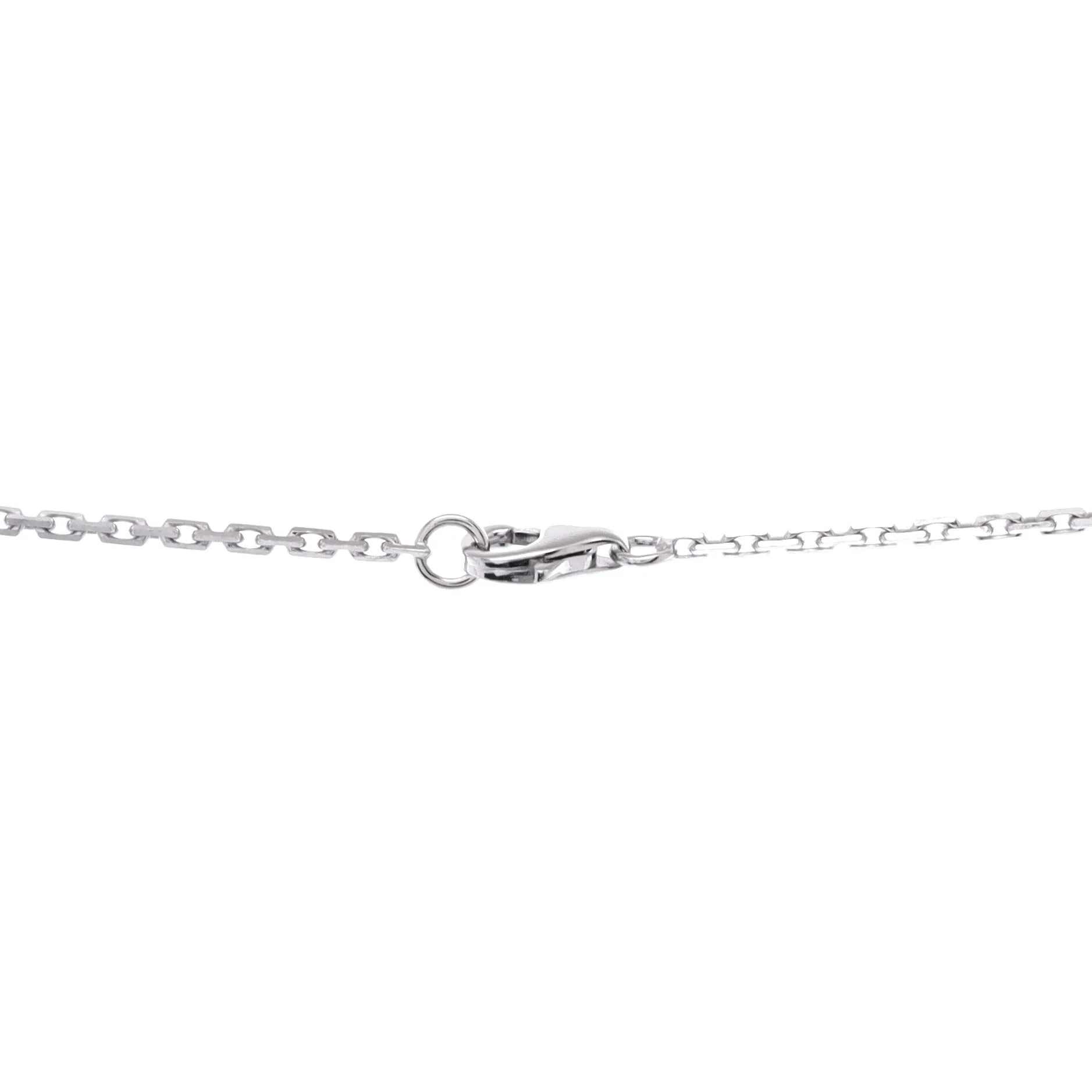 Love Pendant Necklace 18K White Gold - Image 3