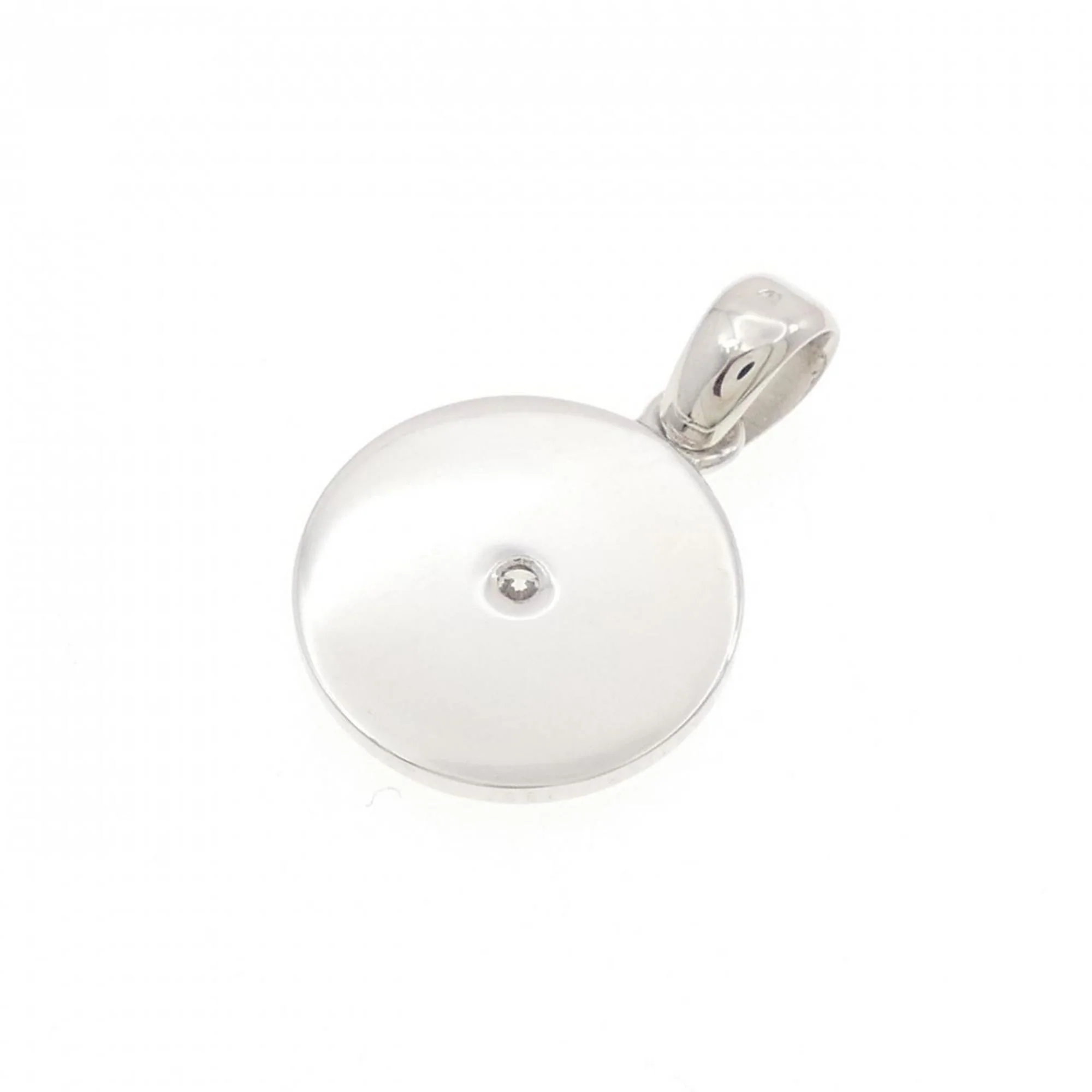Love Pendant Necklace 18K White Gold with Diamond - Image 2