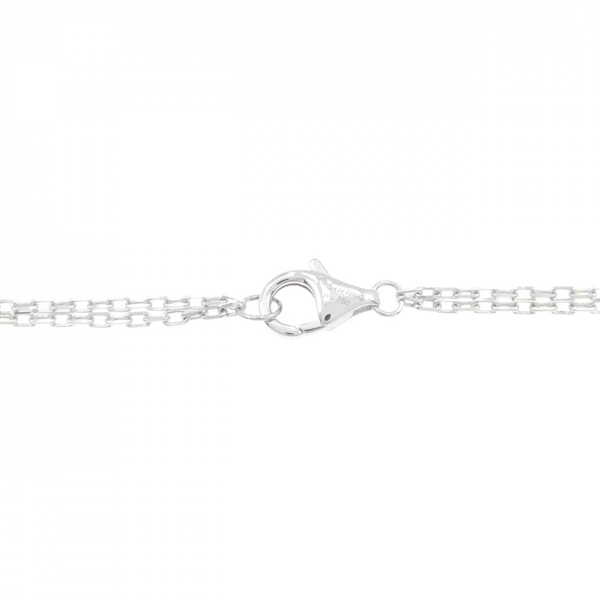 Love Pendant Necklace 18K White Gold with Diamond - Image 5
