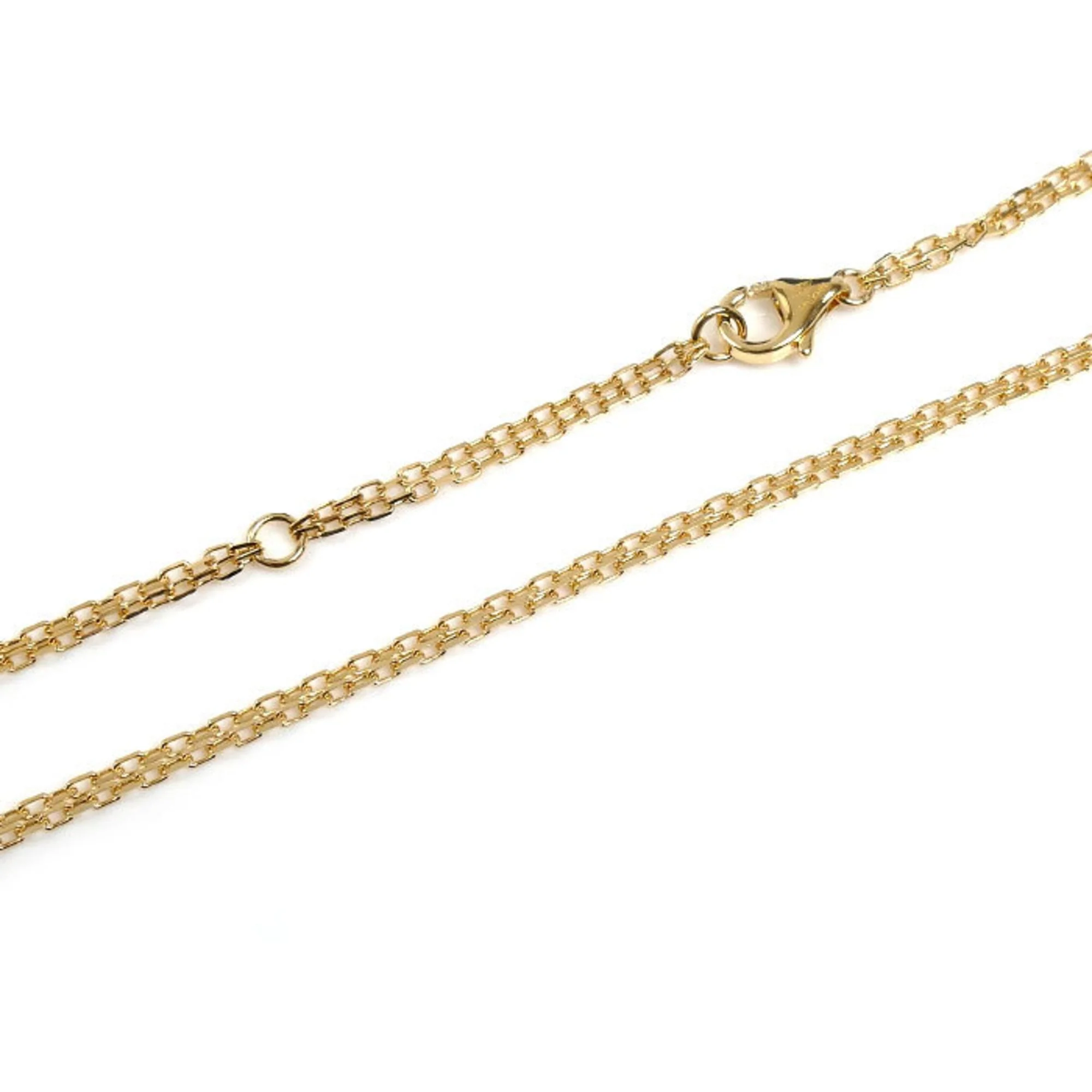 Love Pendant Necklace 18K Yellow Gold with Diamond - Image 4