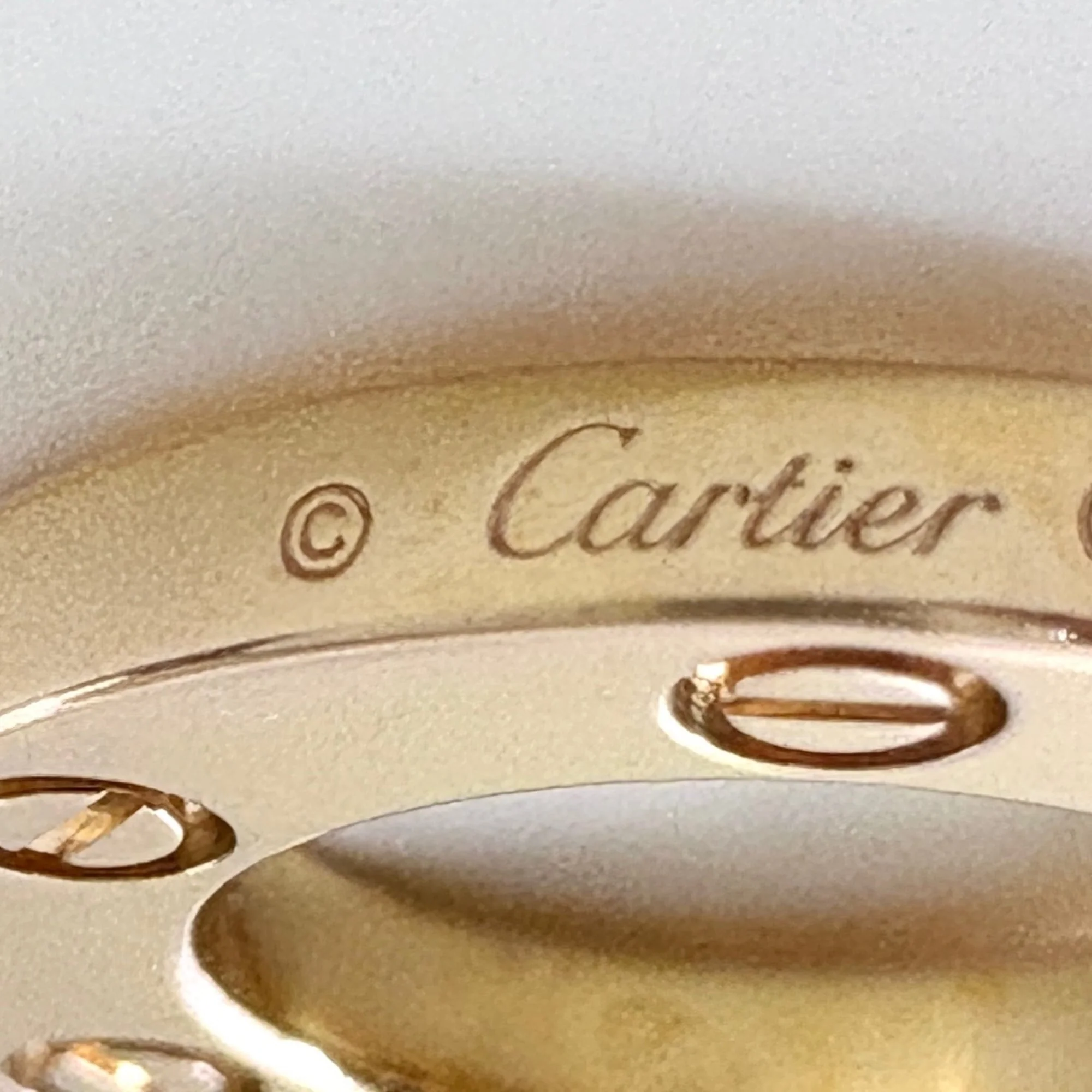Love Pendant Necklace 18K Yellow Gold with Diamond - Image 4