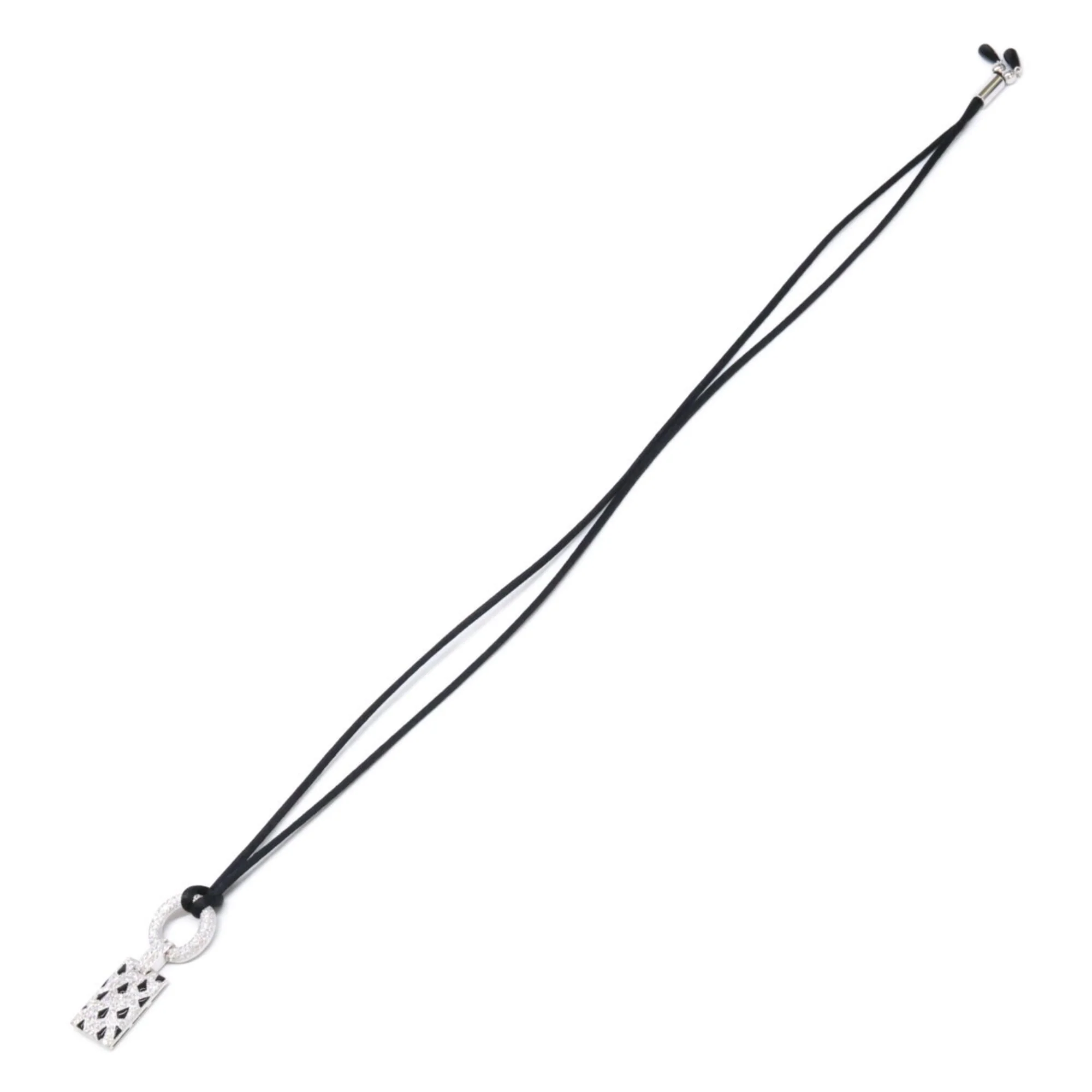 Panthere Pendant 18K White Gold 49mm - Image 2
