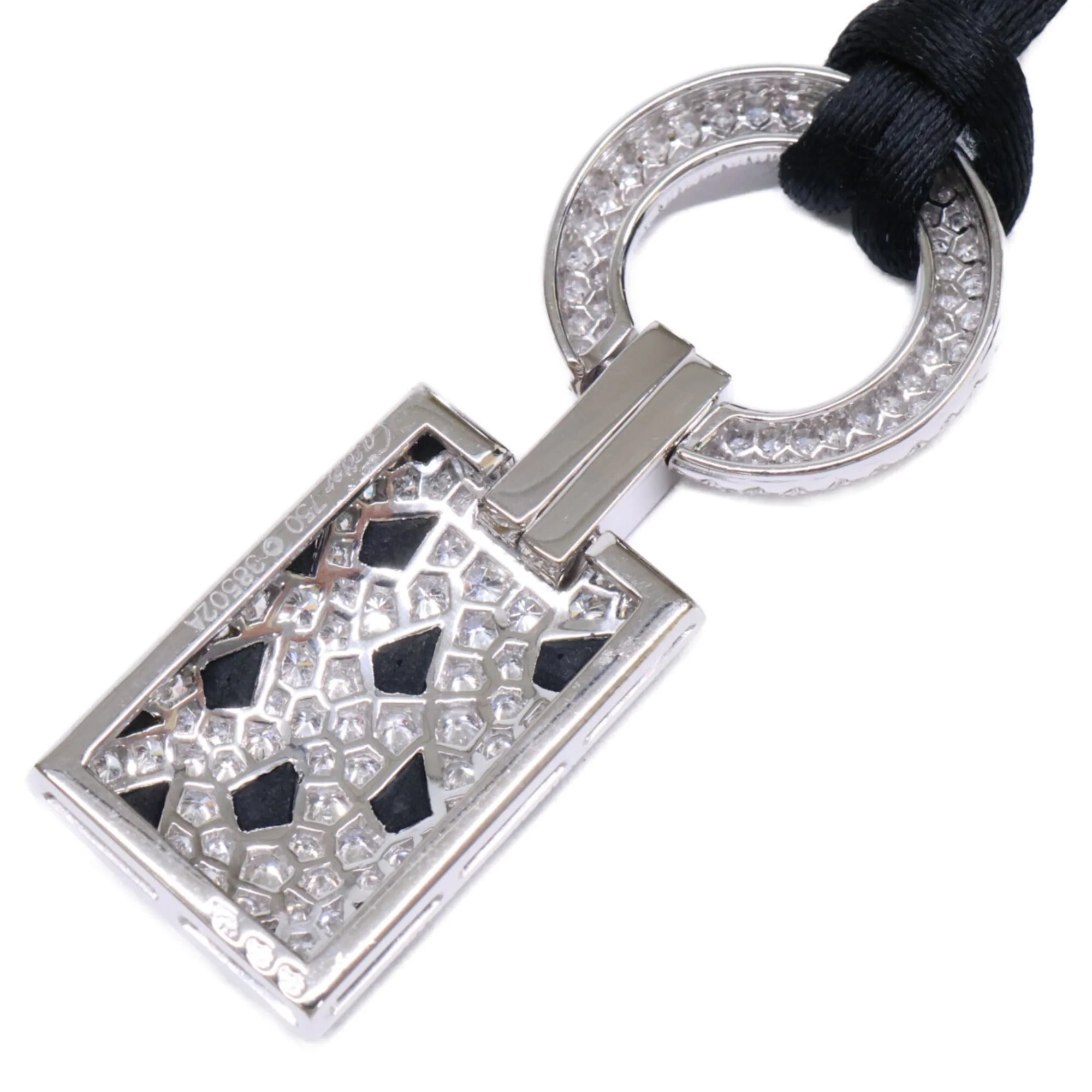 Panthere Pendant 18K White Gold 49mm - Image 5