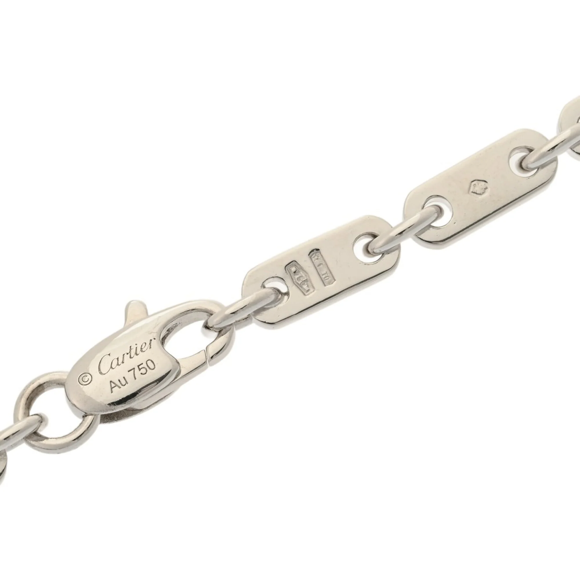 Pendant Necklace 18K White Gold - Image 3