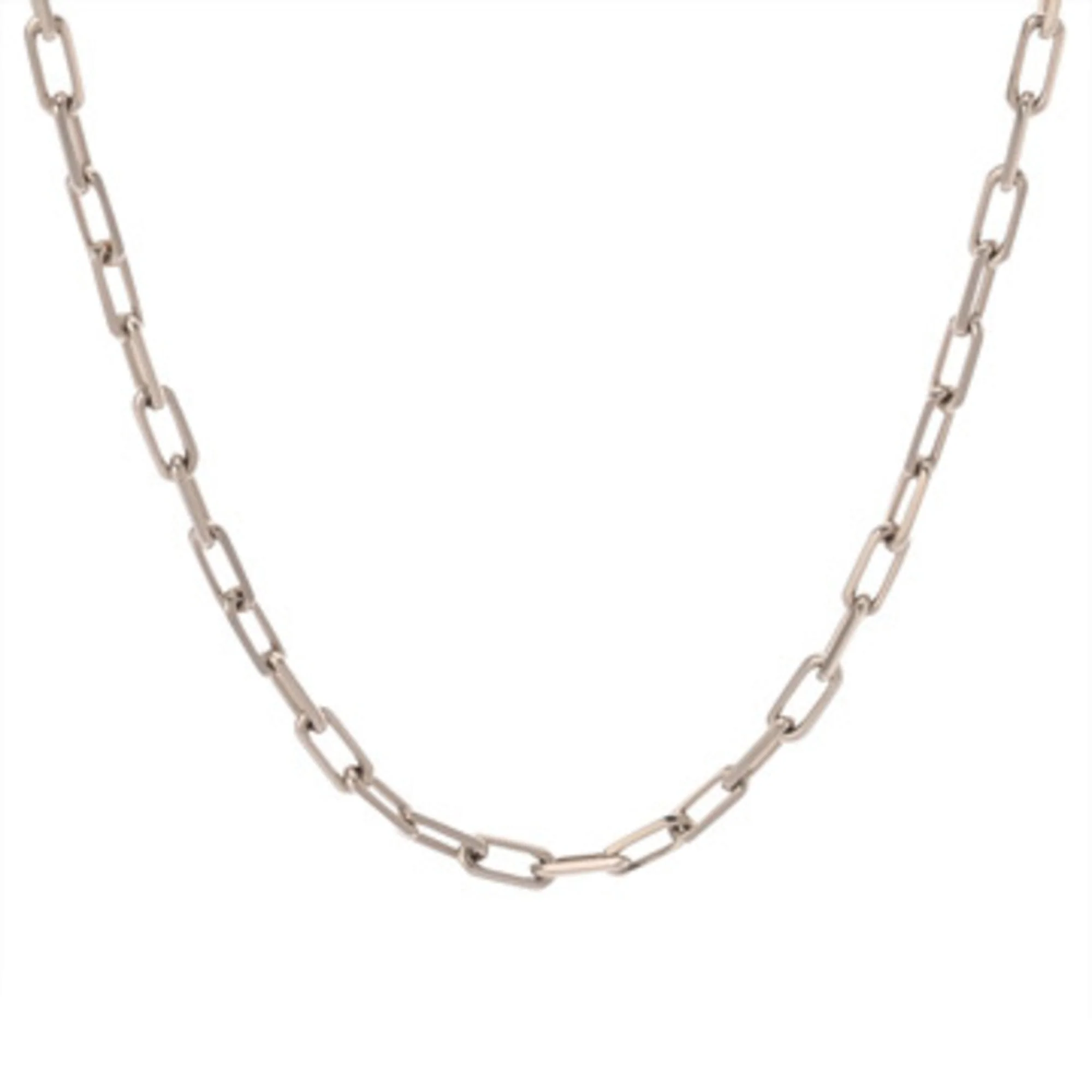 Pendant Necklace 18K White Gold