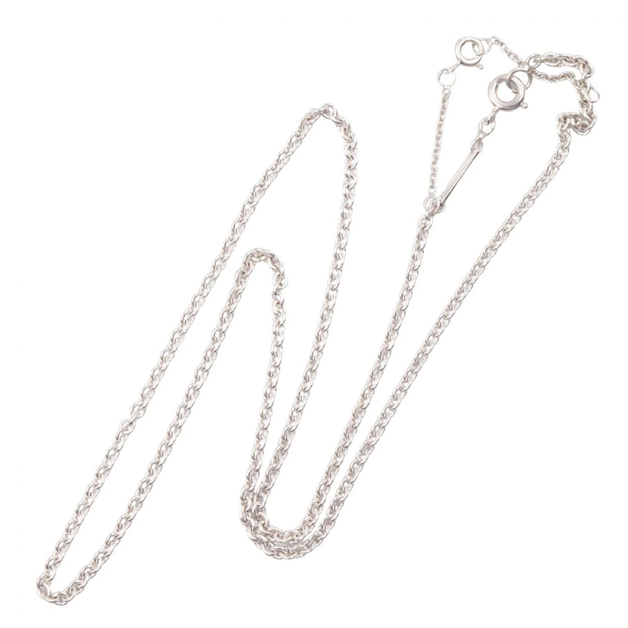 Pendant Necklace 18K White Gold - Image 2