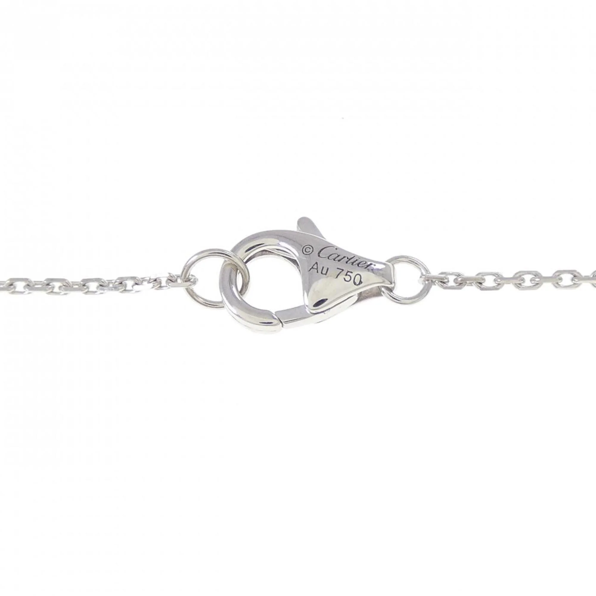 Pendant Necklace 18K White Gold With Diamond - Image 5