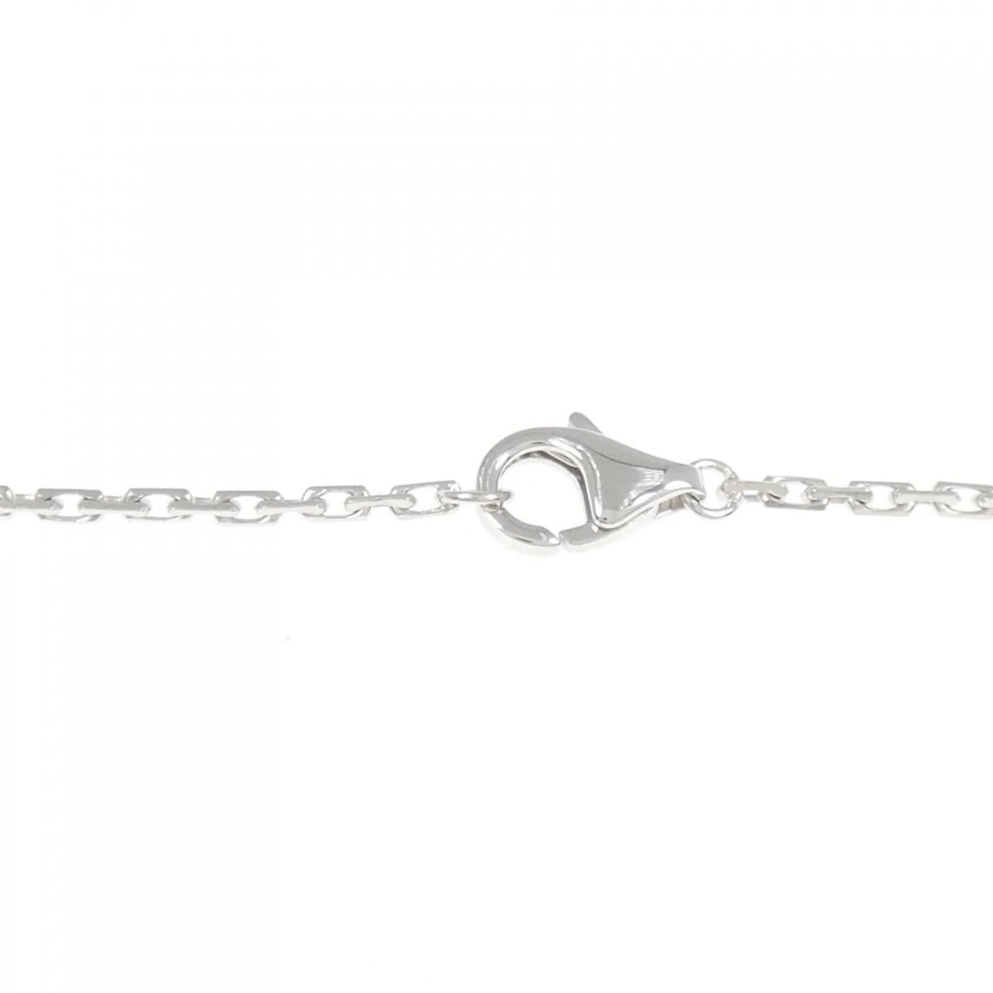 Pendant Necklace 18K White Gold with Diamond - Image 5