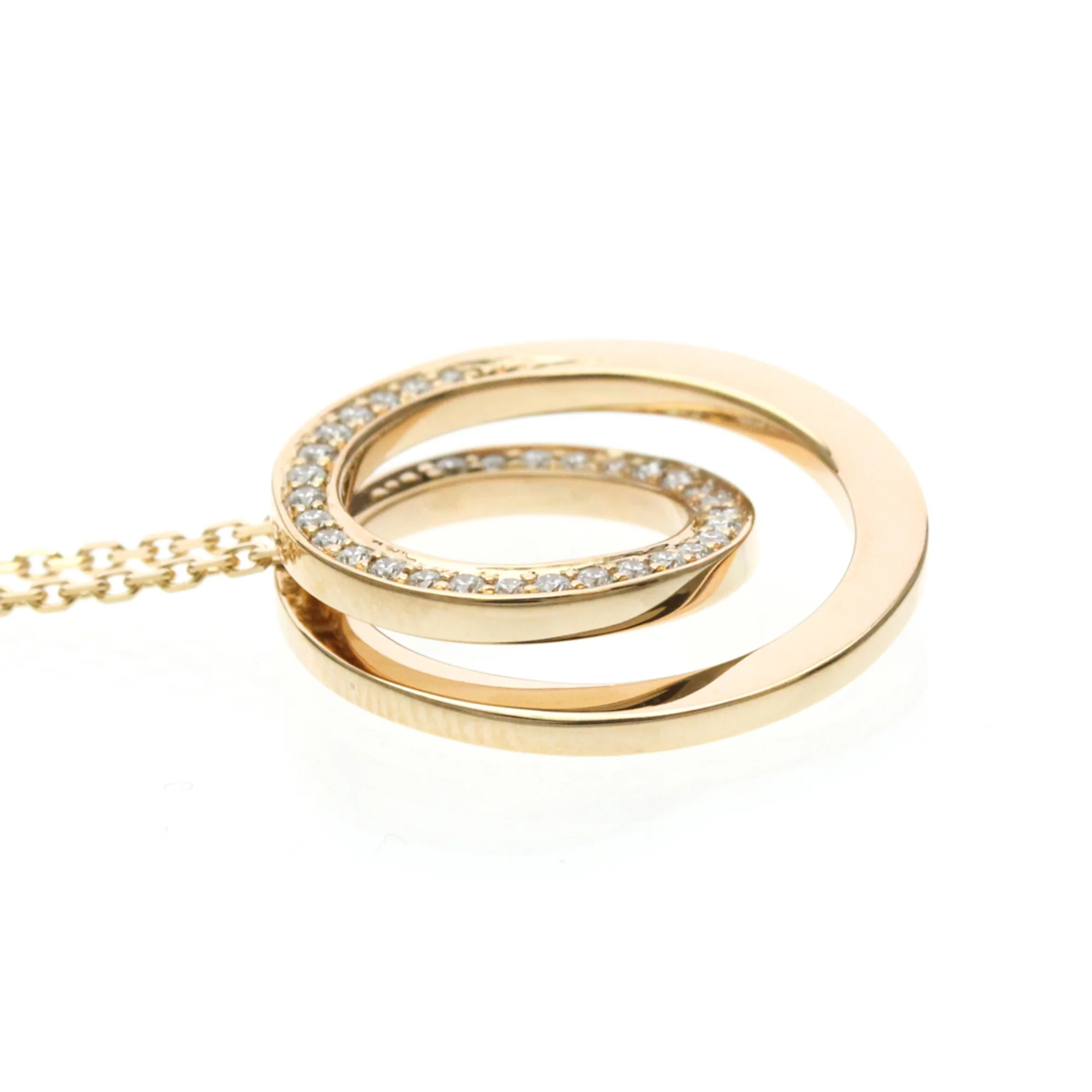 Pendant Necklace 18K White Gold with Diamond - Image 5