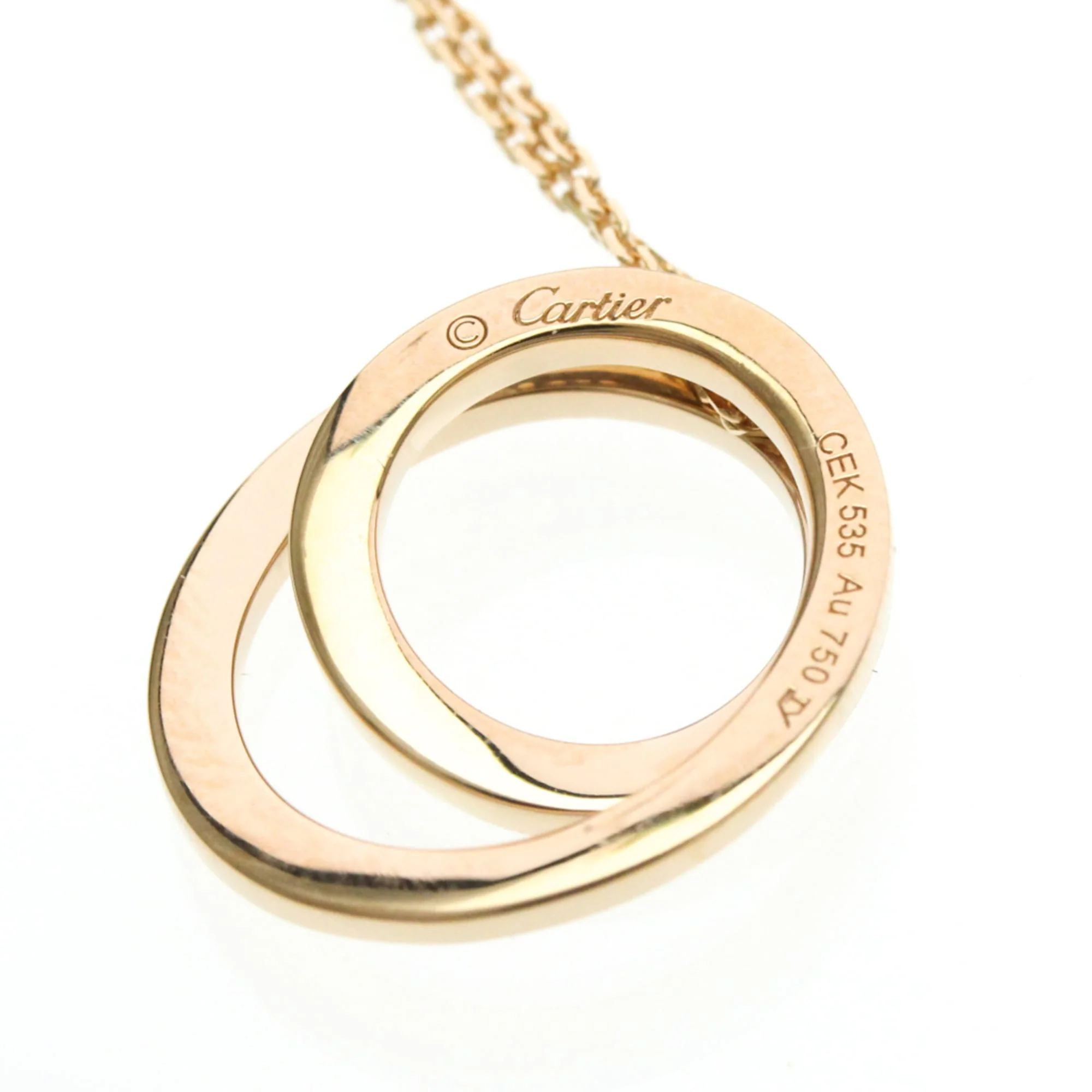 Pendant Necklace 18K White Gold with Diamond - Image 8