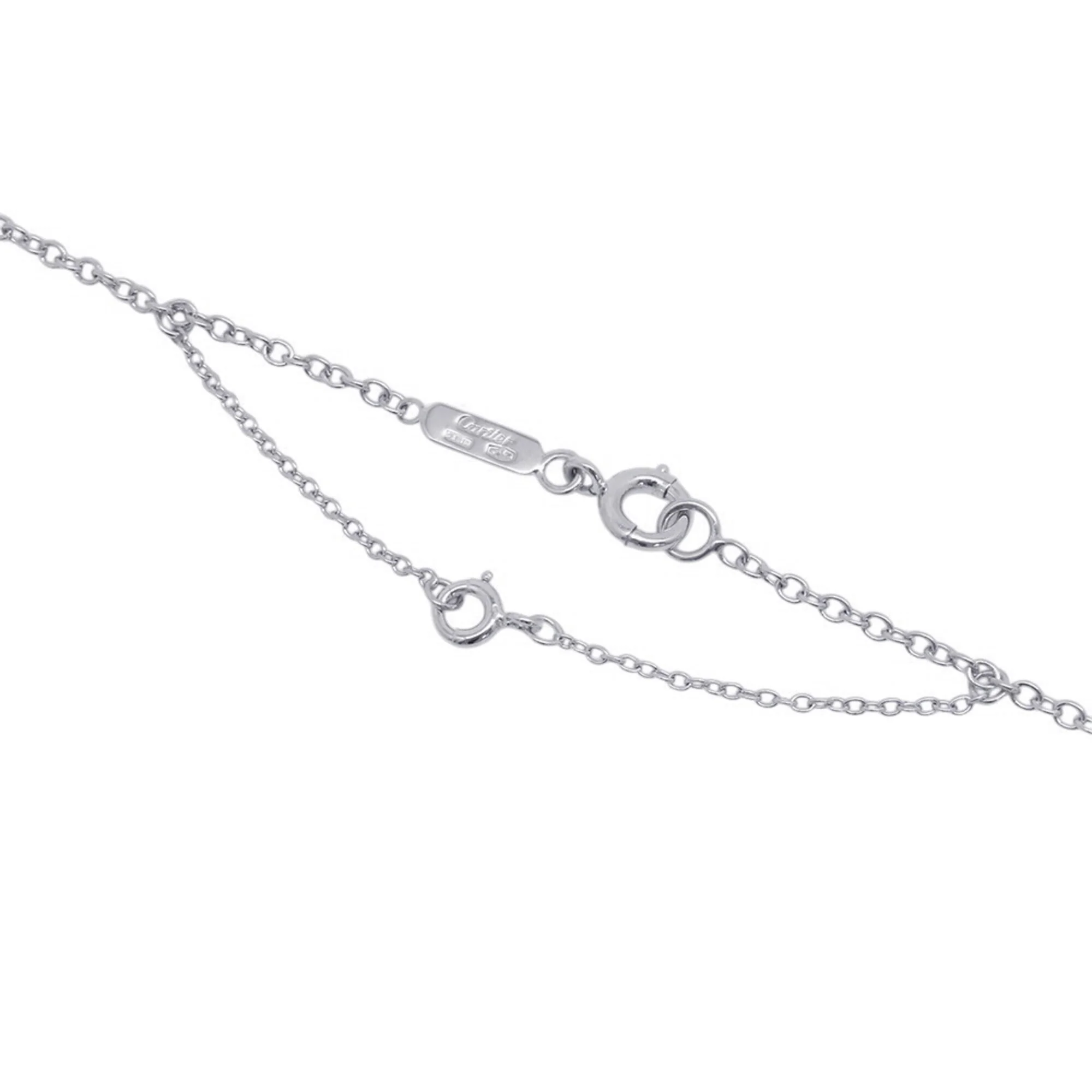Pendant Necklace 18K White Gold with Diamond - Image 5