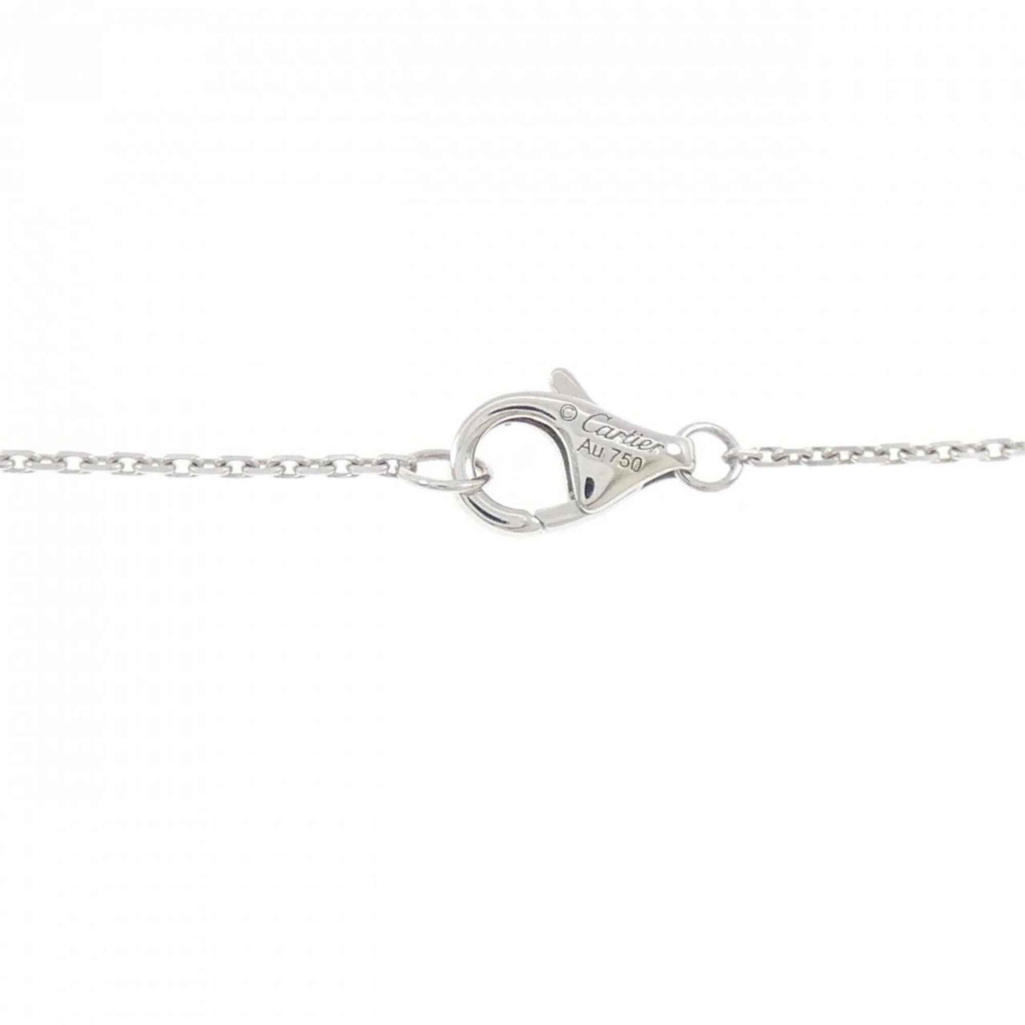 Pendant Necklace 18K White Gold With Diamond - Image 5
