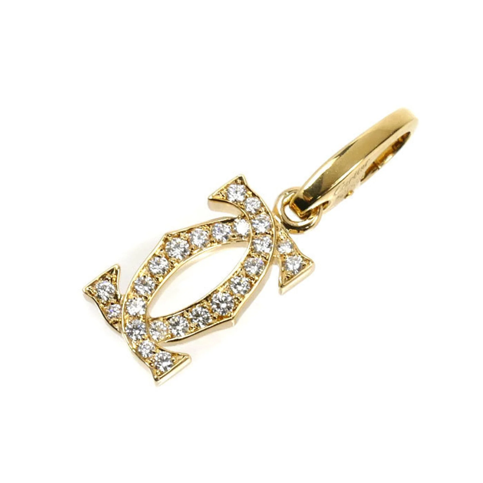 Pendant Necklace 18K Yellow Gold With Diamond