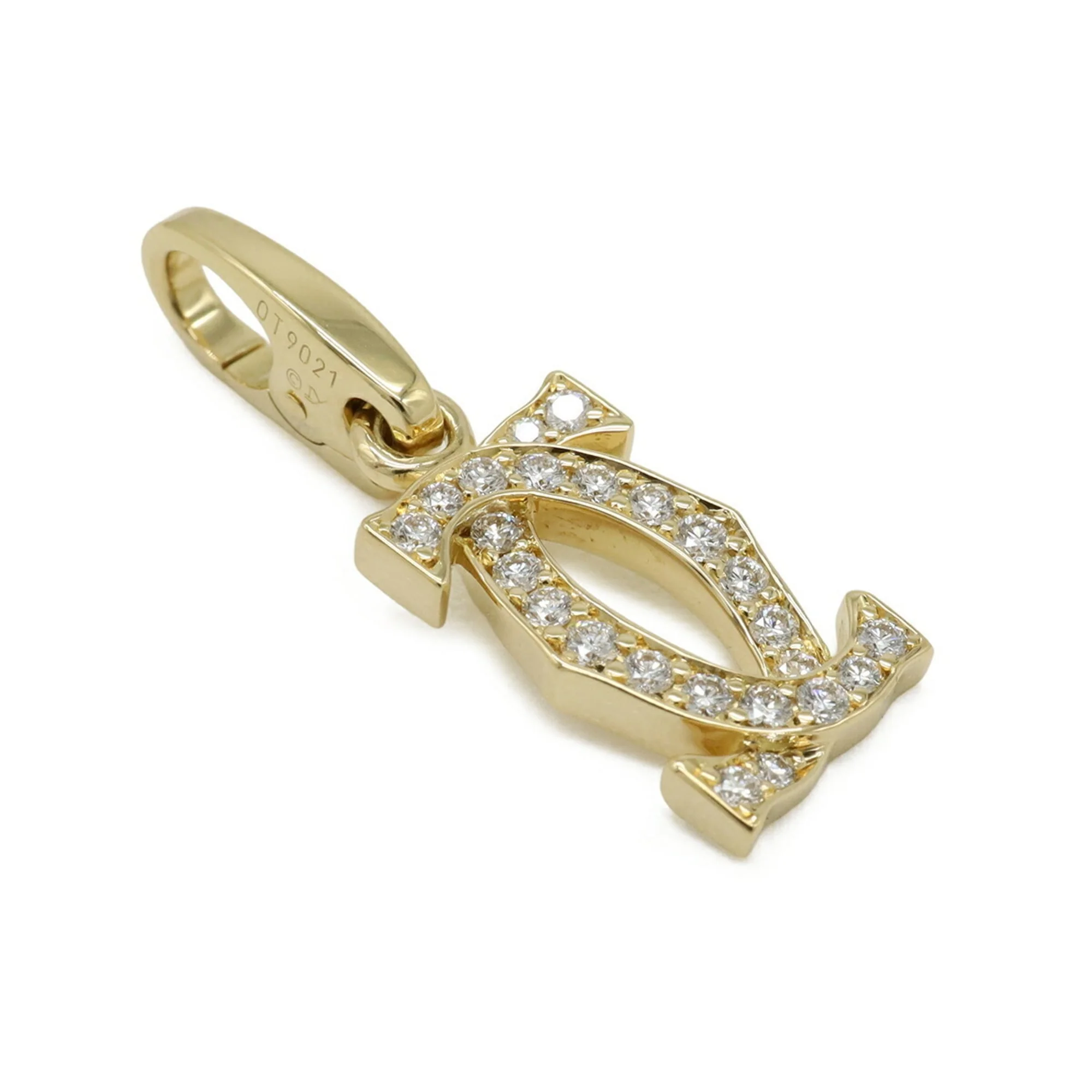 Pendant Necklace 18K Yellow Gold with Diamond - Image 4