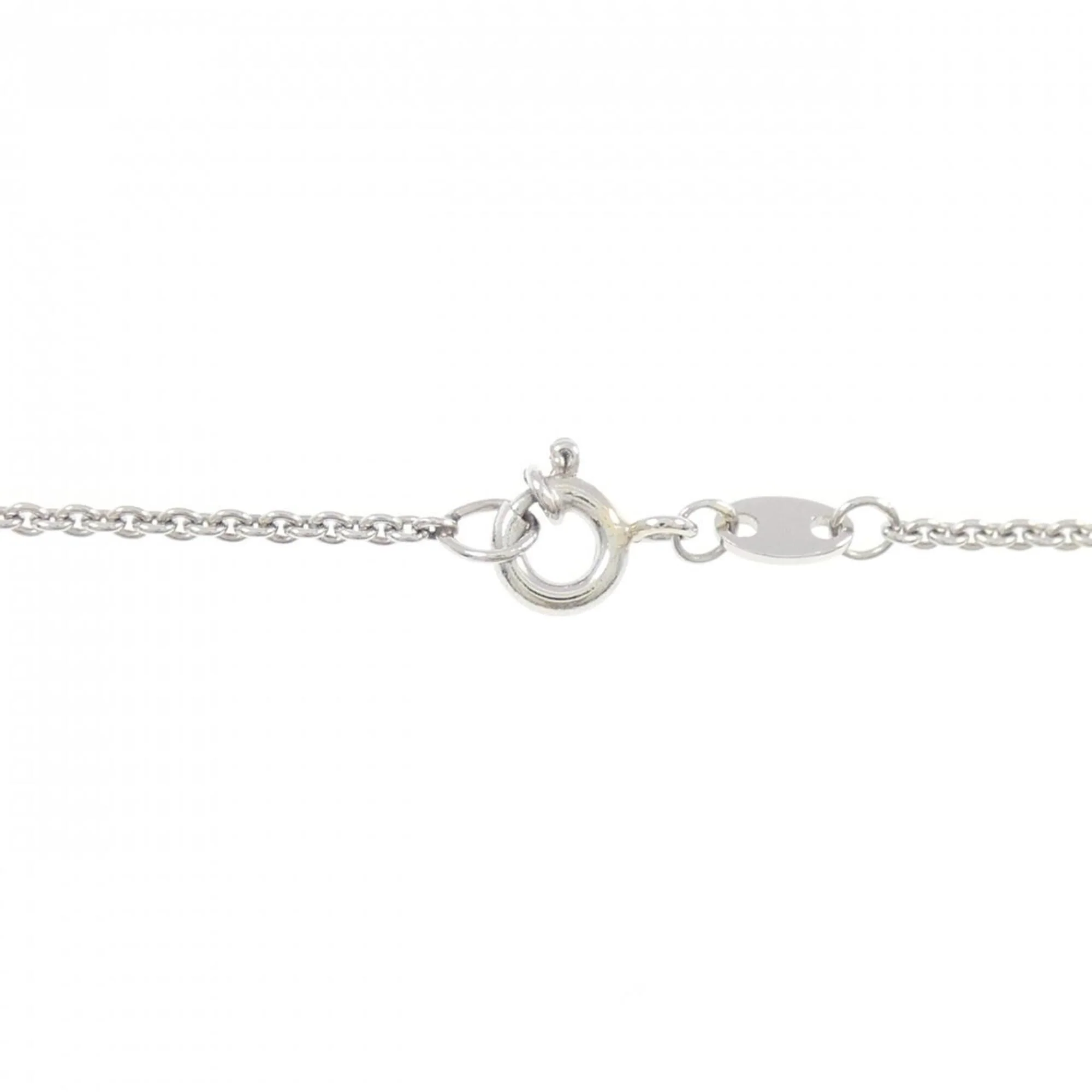 Pendant Necklace Platinum with Sapphire - Image 5