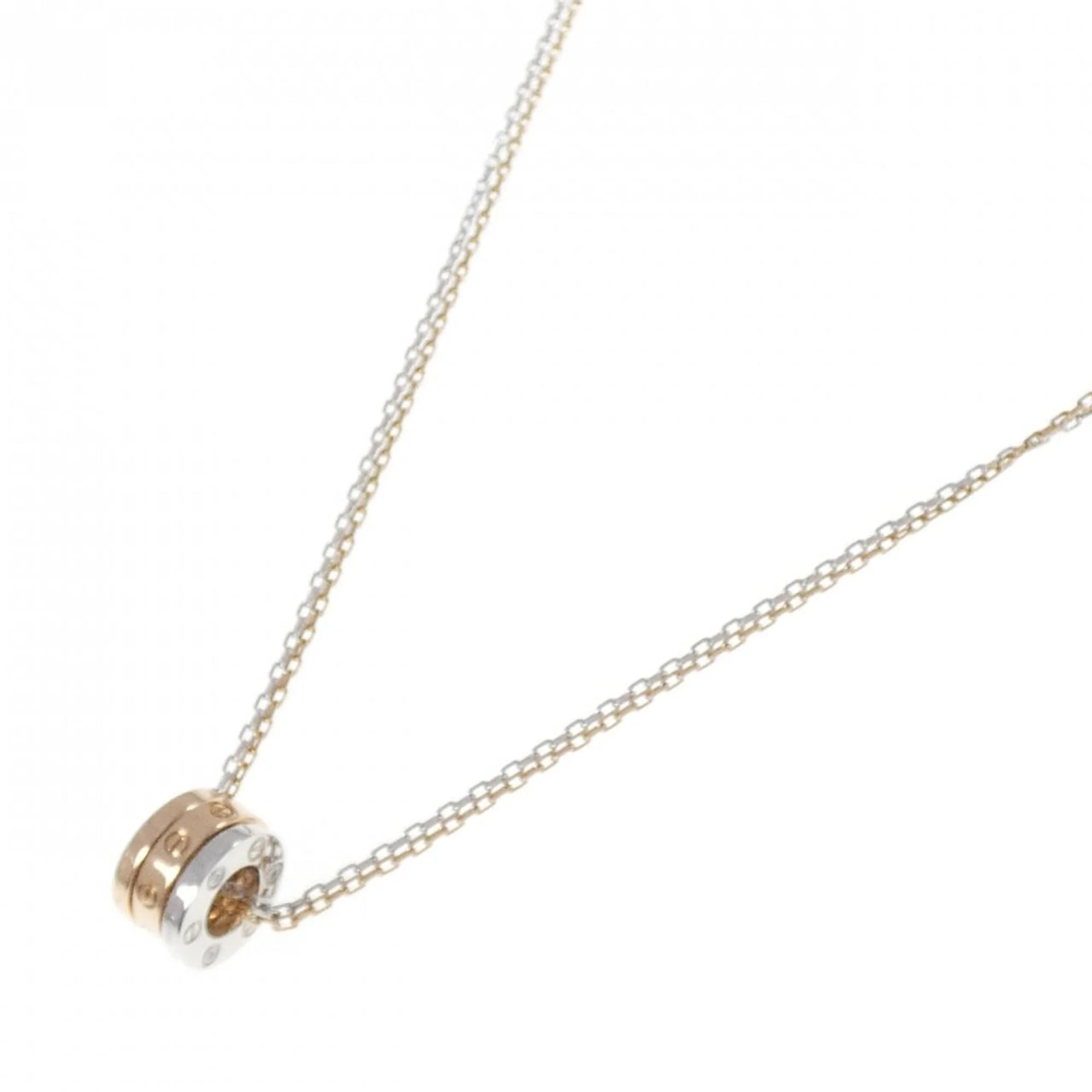 Pendant Necklace Rose Gold and White Gold - Image 2