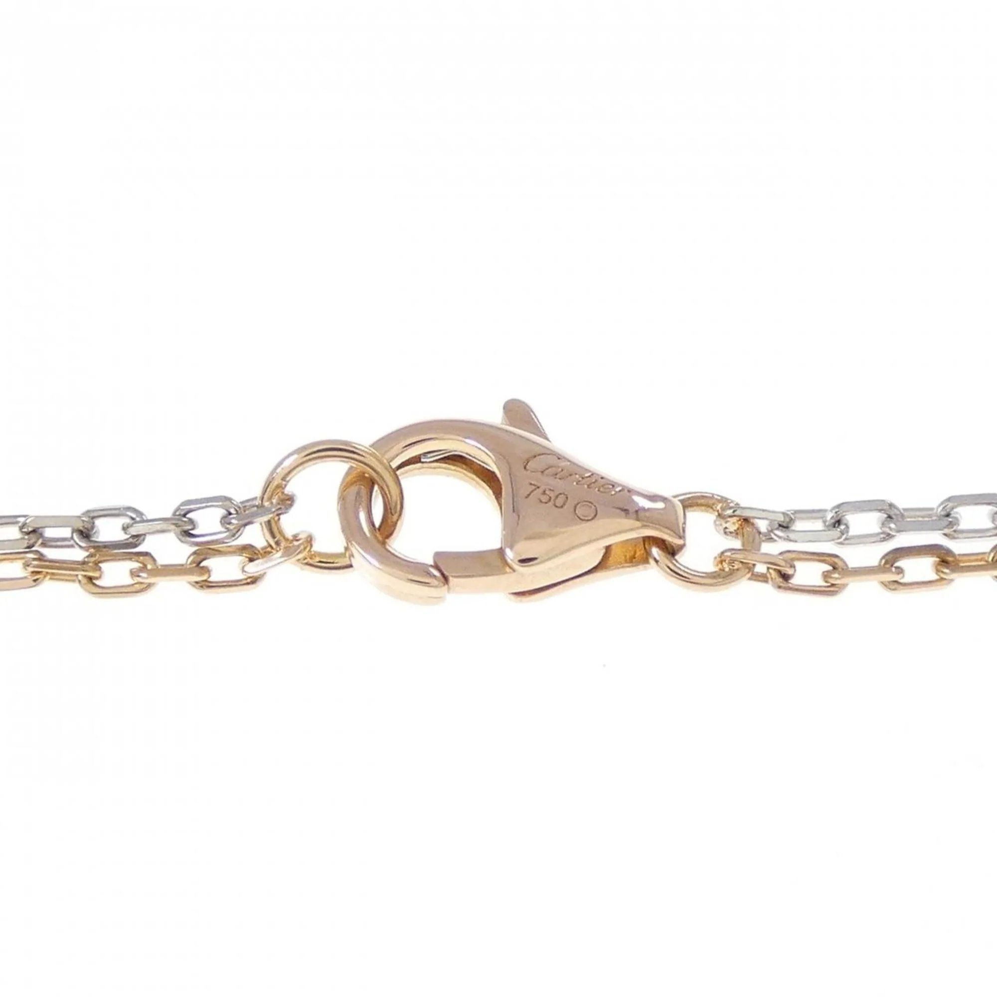 Pendant Necklace Rose Gold and White Gold - Image 5
