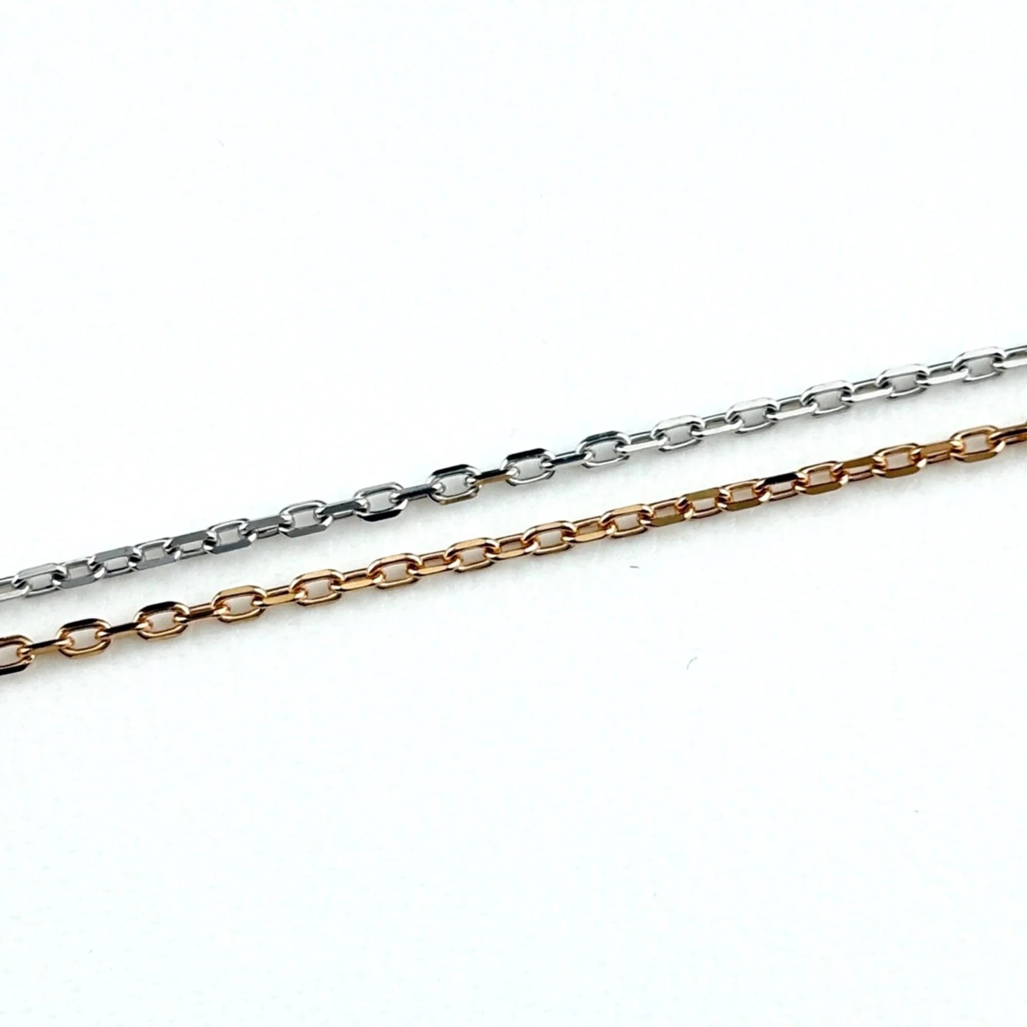 Pendant Necklace Rose Gold and White Gold and Yellow Gold - Image 3