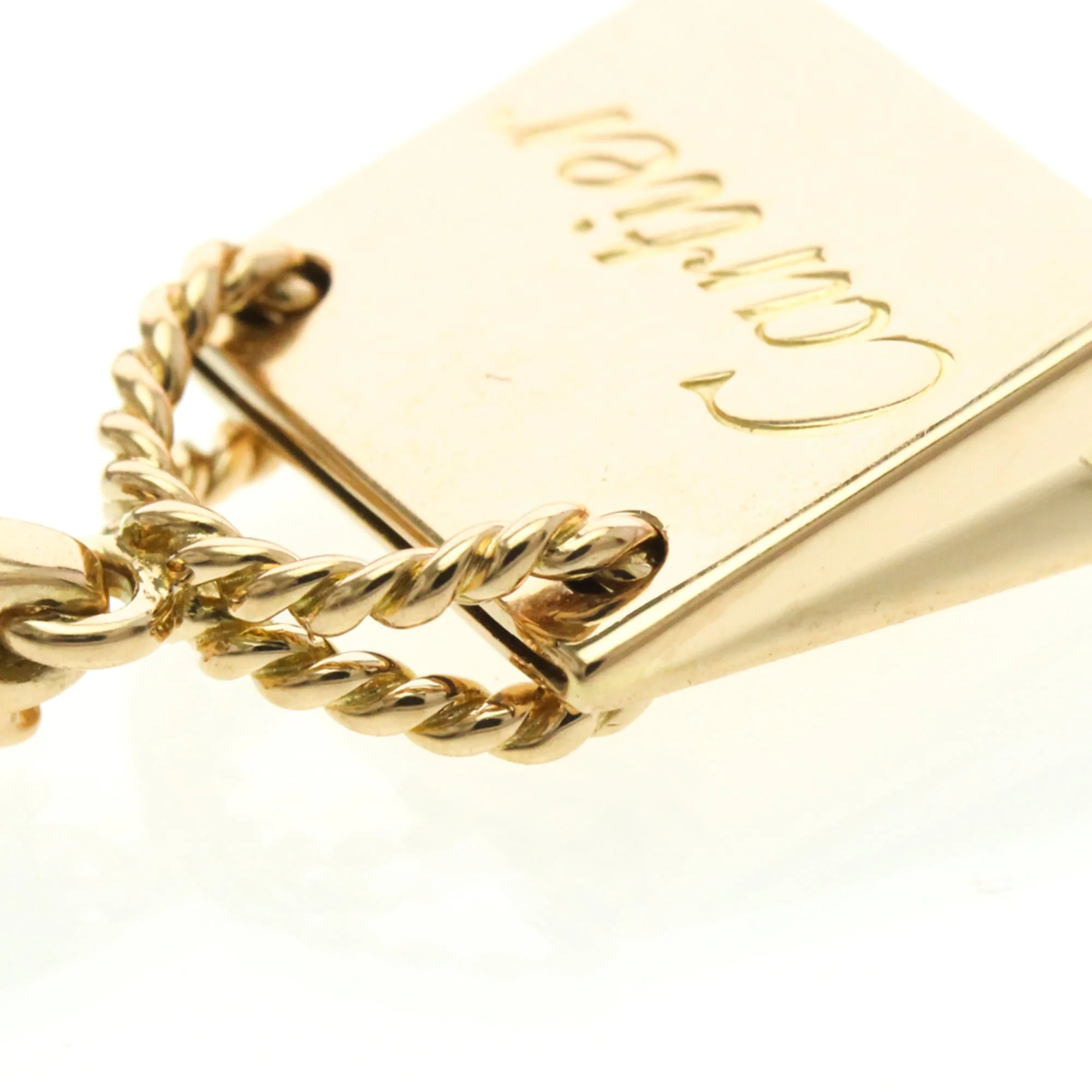 Shopping Bag Charm Pendant Necklace 18K Rose Gold - Image 6