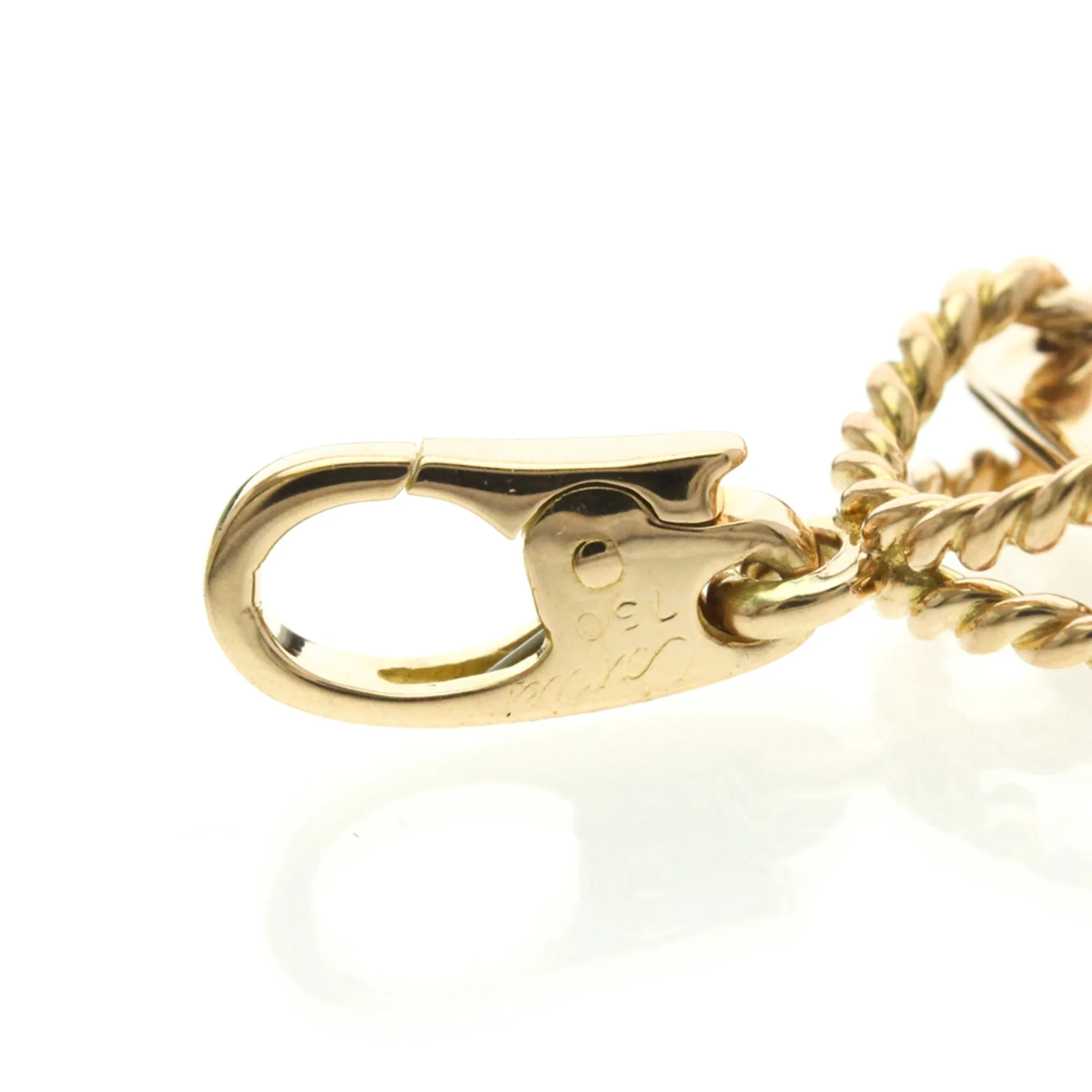 Shopping Bag Charm Pendant Necklace 18K Rose Gold - Image 8