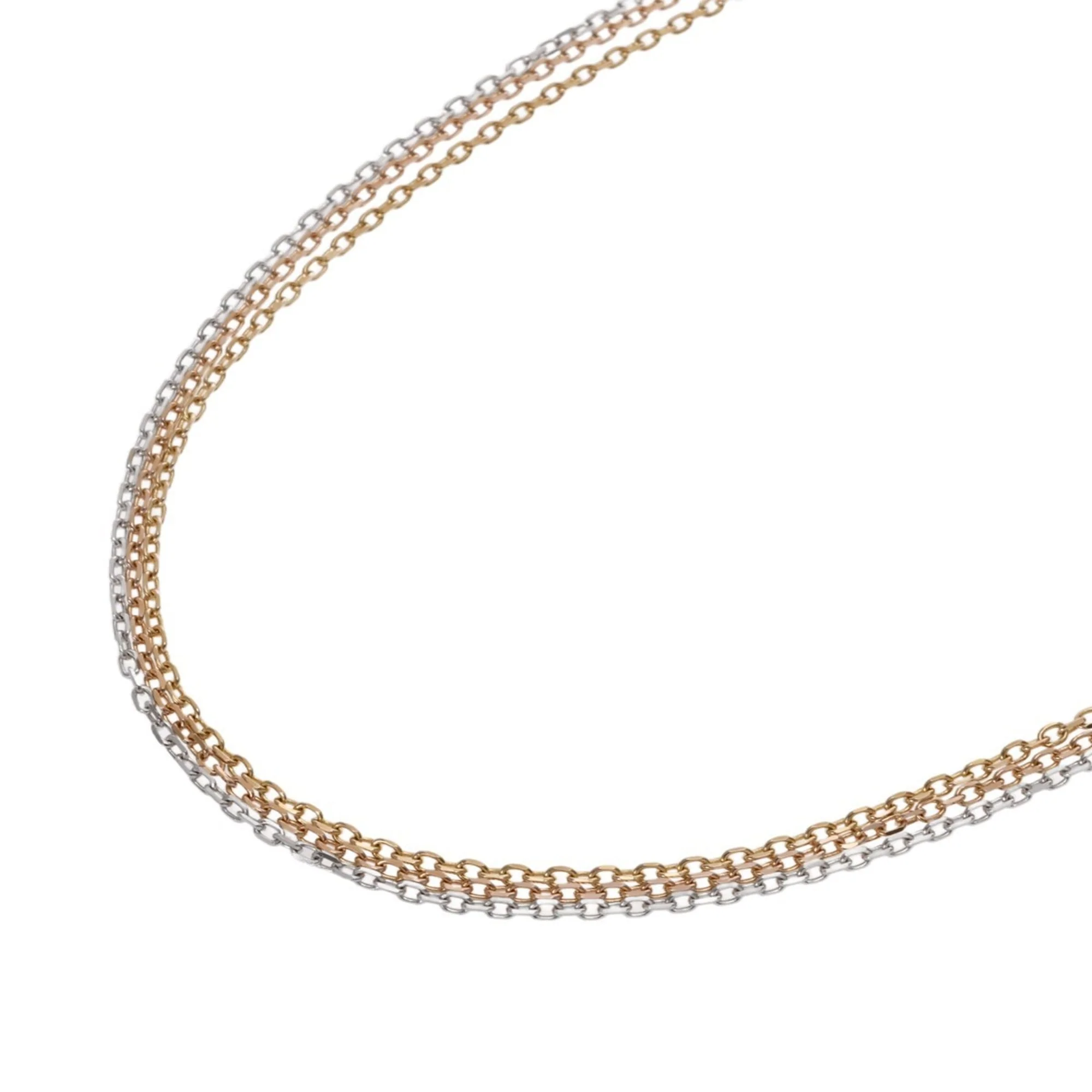 Trinity Pendant Necklace 18K Tricolor Gold - Image 5