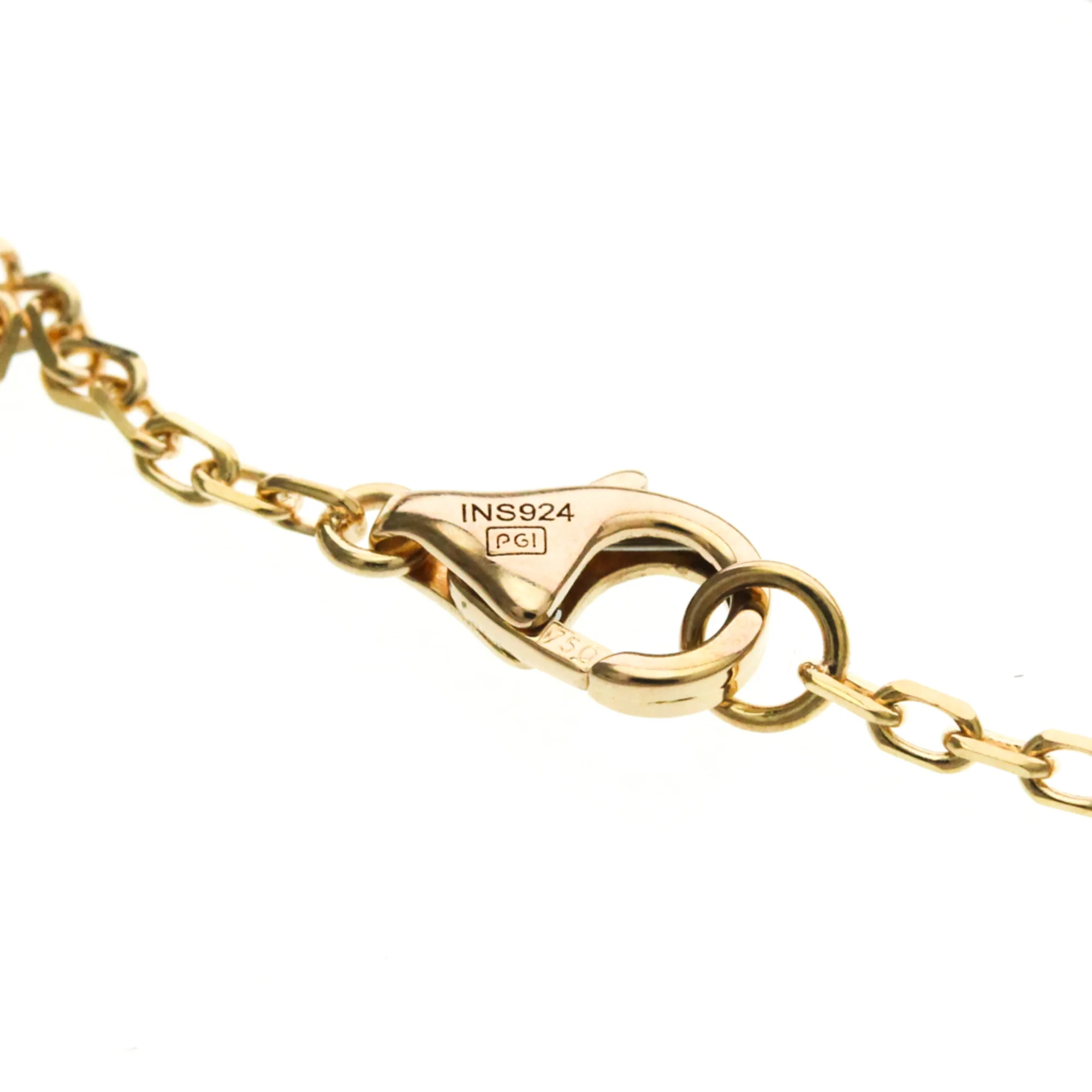 Trinity Pendant Necklace 18K Tricolor Gold - Image 9