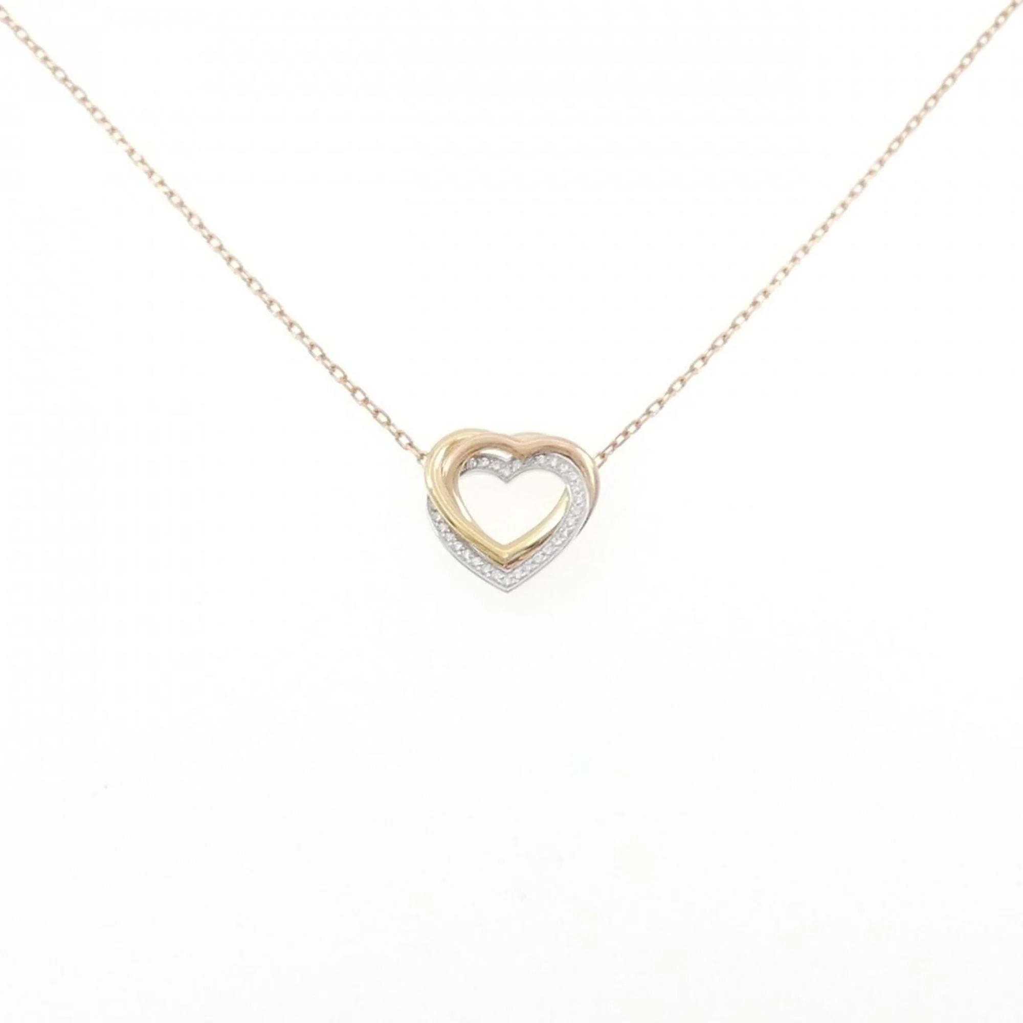 Trinity Pendant Necklace 18K Tricolor Gold