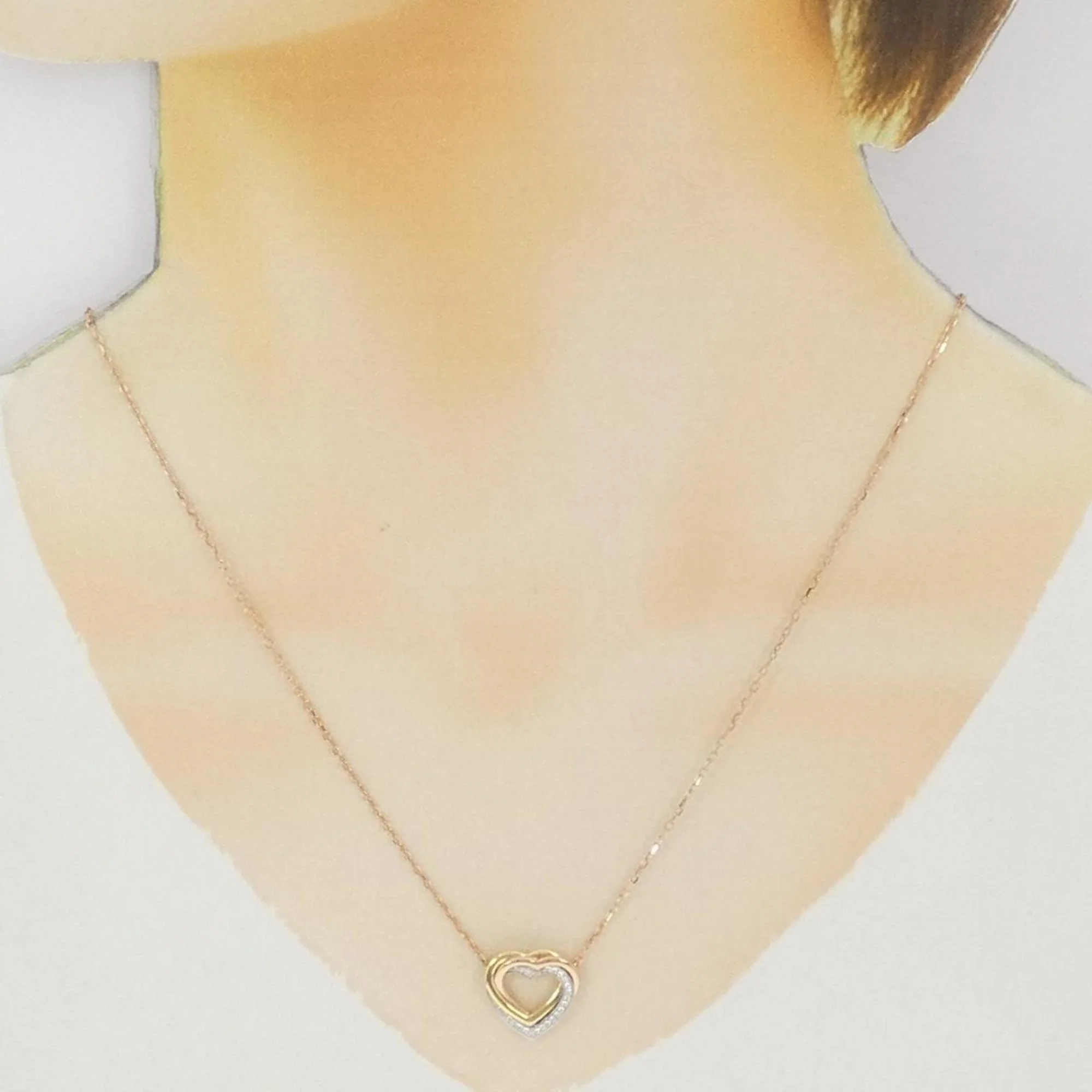 Trinity Pendant Necklace 18K Tricolor Gold - Image 6