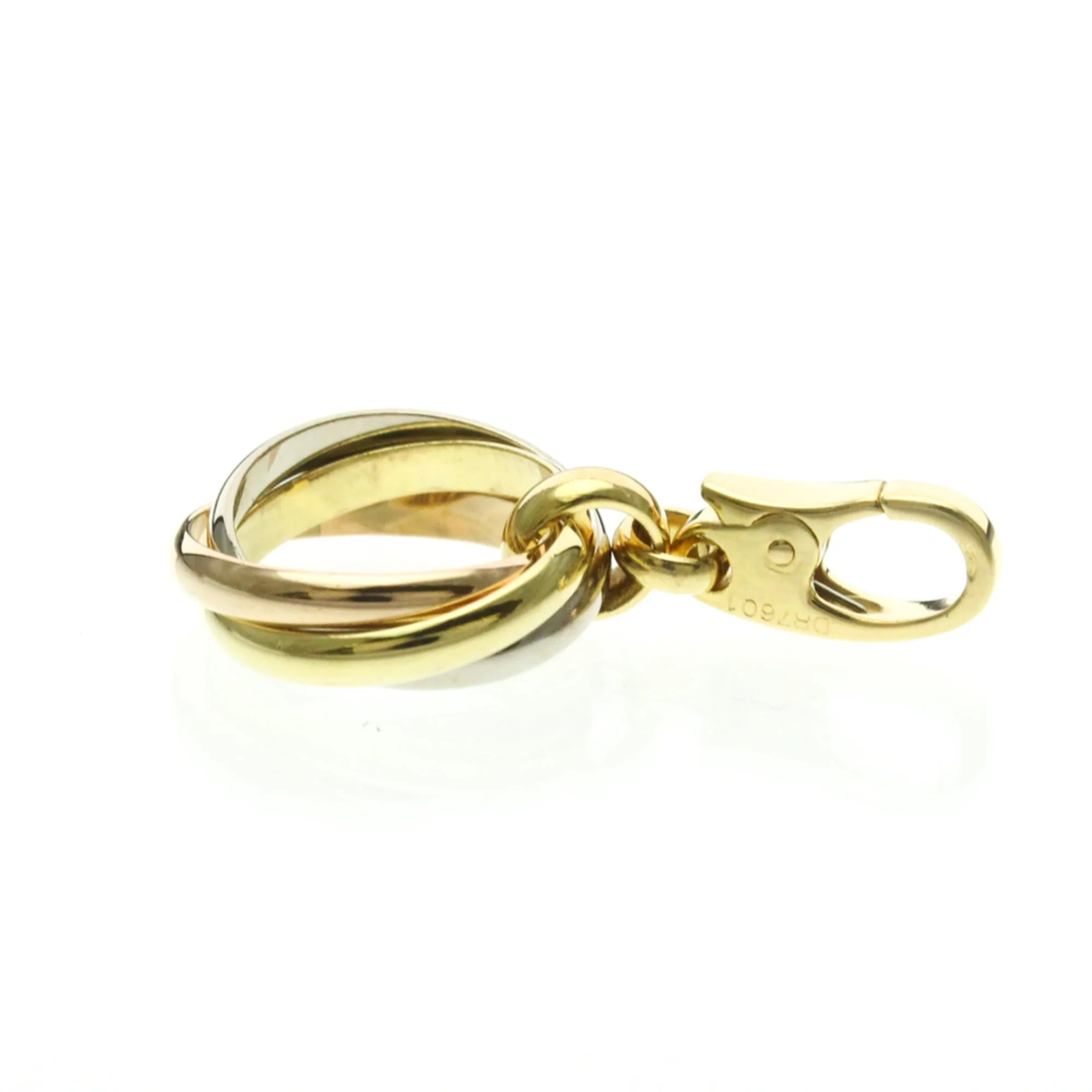 Trinity Pendant Necklace 18K Tricolor Gold - Image 3