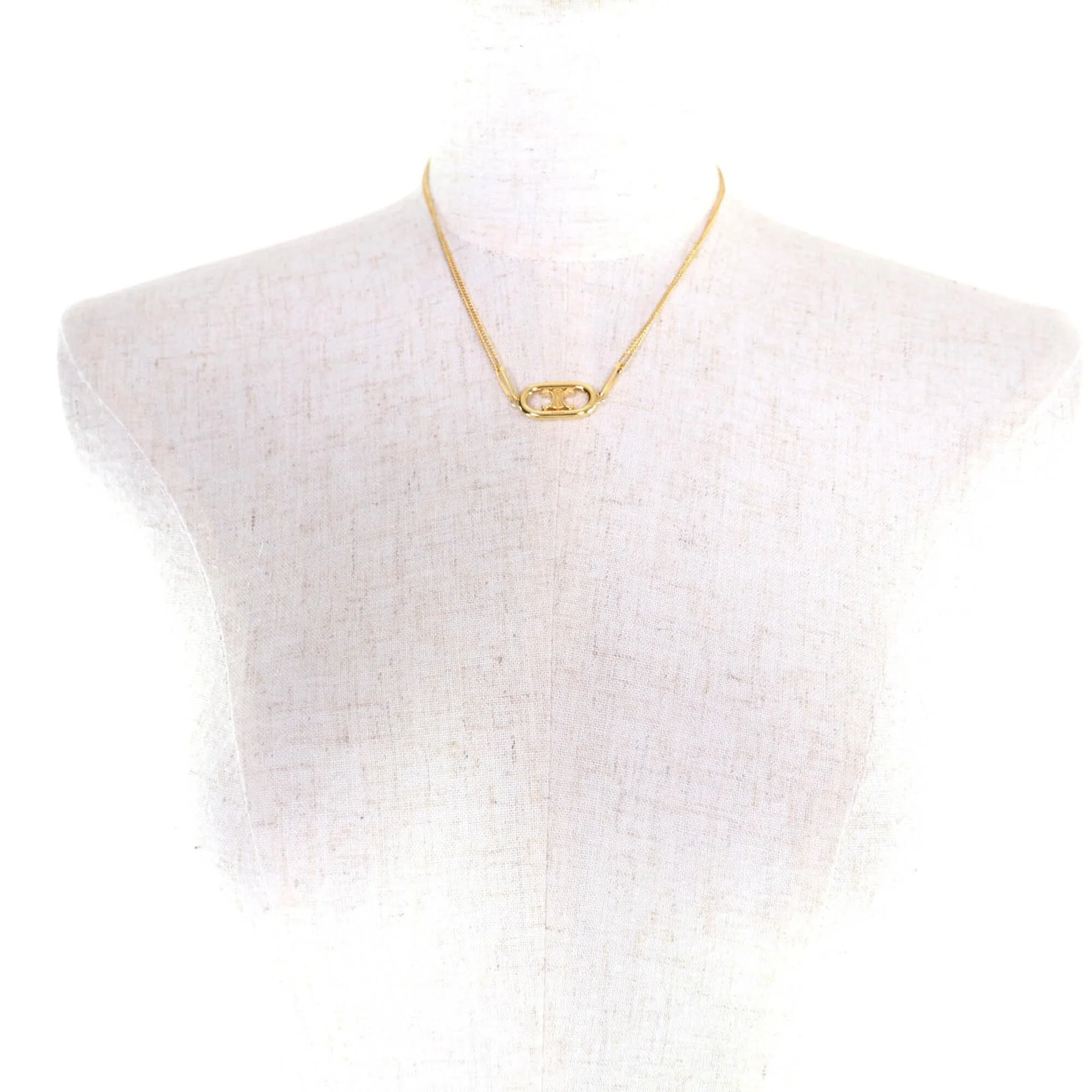 Maillon Triomphe Pendant Necklace Gold - Image 3