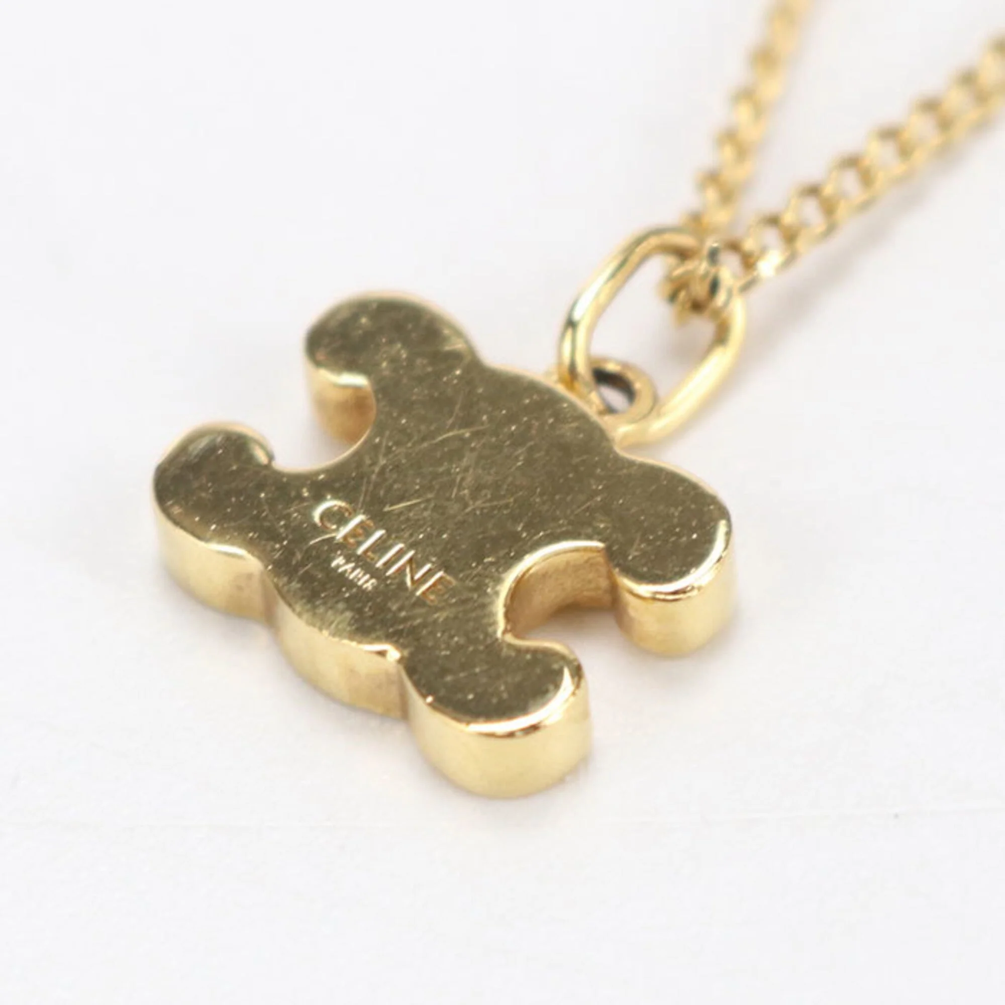 Pendant Necklace Metal Gold - Image 3