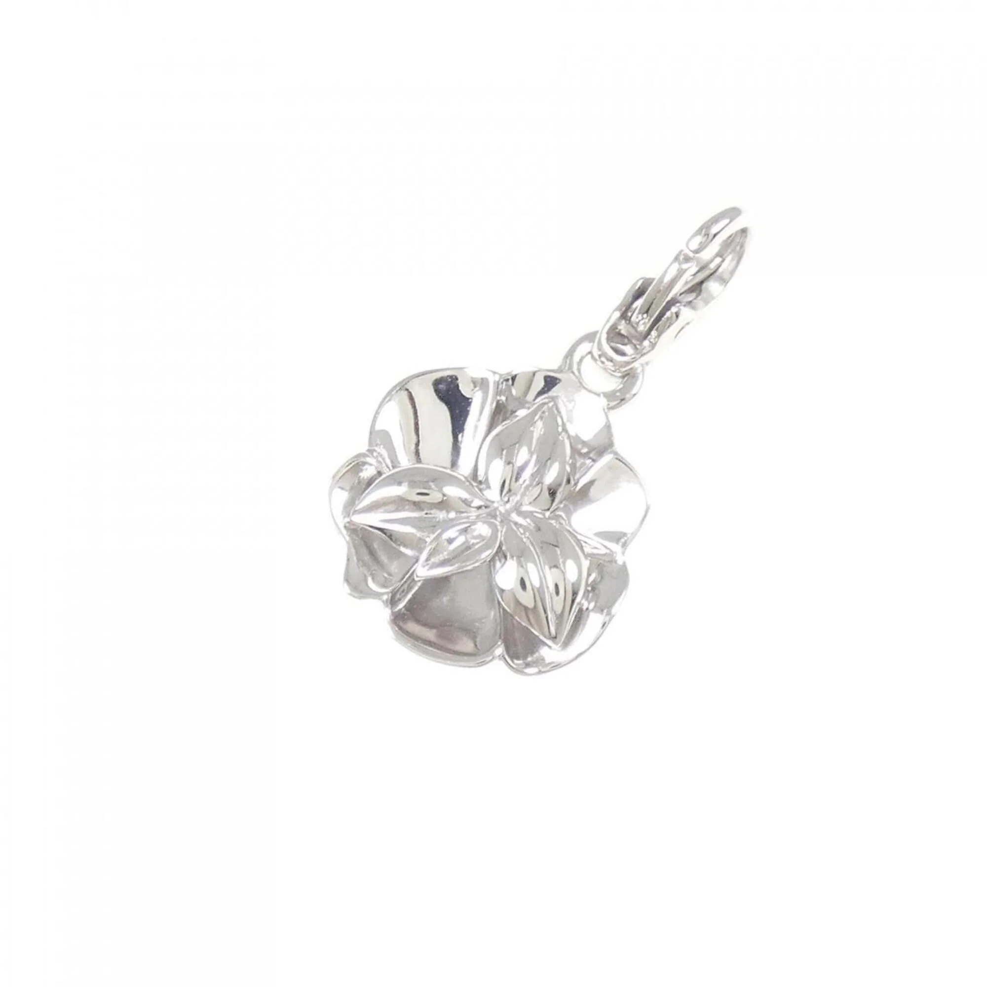 Camellia Necklace 18K White Gold - Image 2