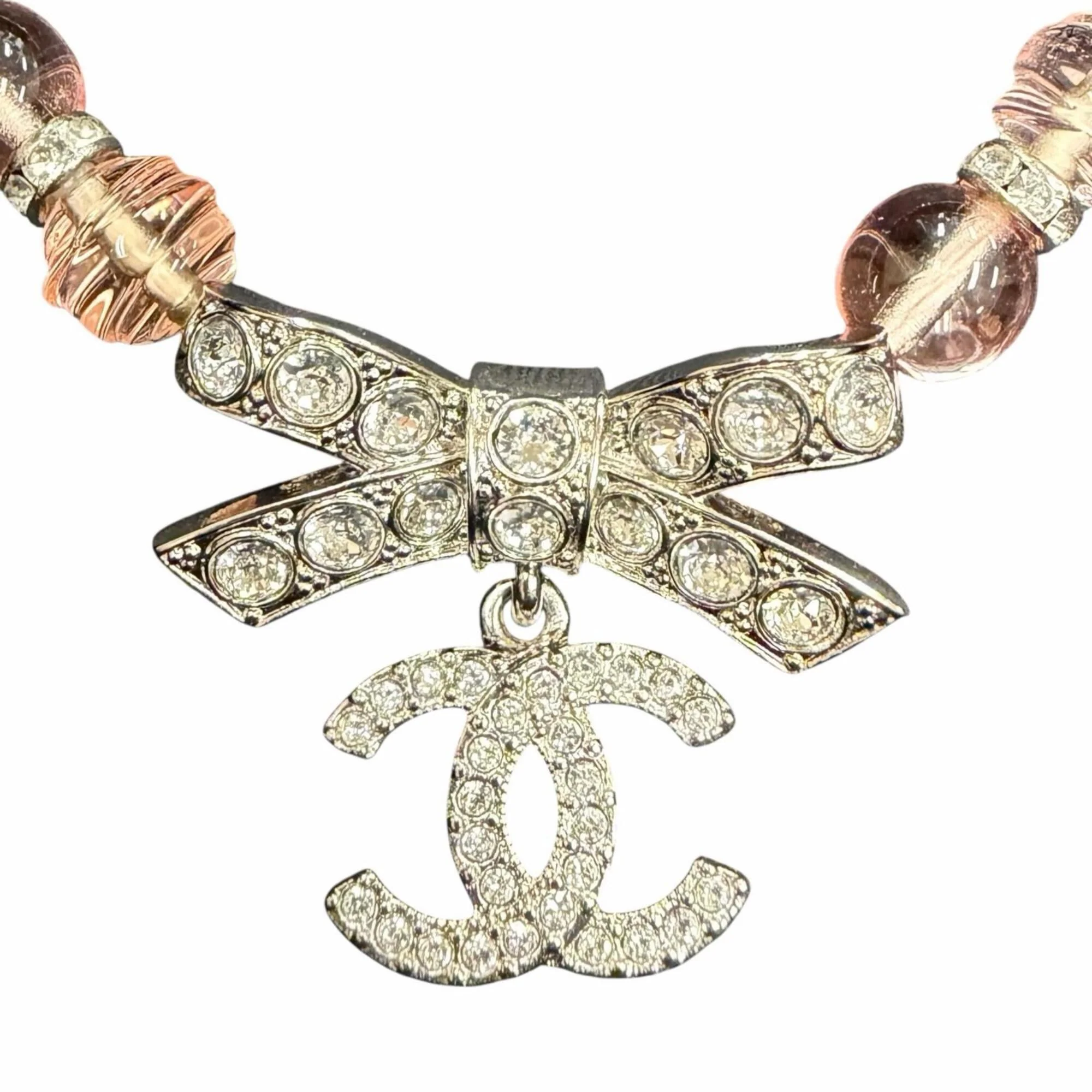 CC Logo Necklace Sterling Silver