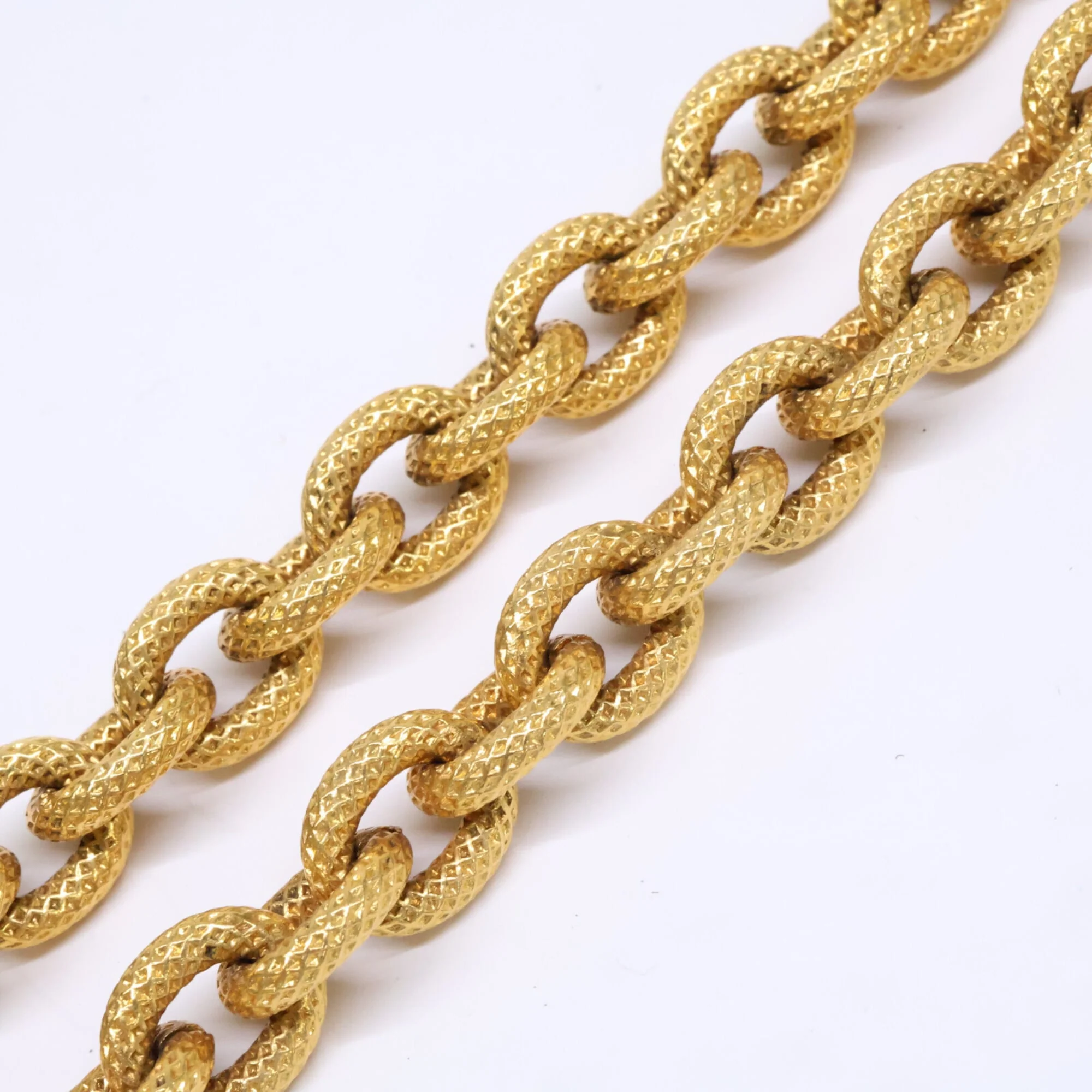 CC Logo Pendant Necklace Gold-Tone Metal - Image 6
