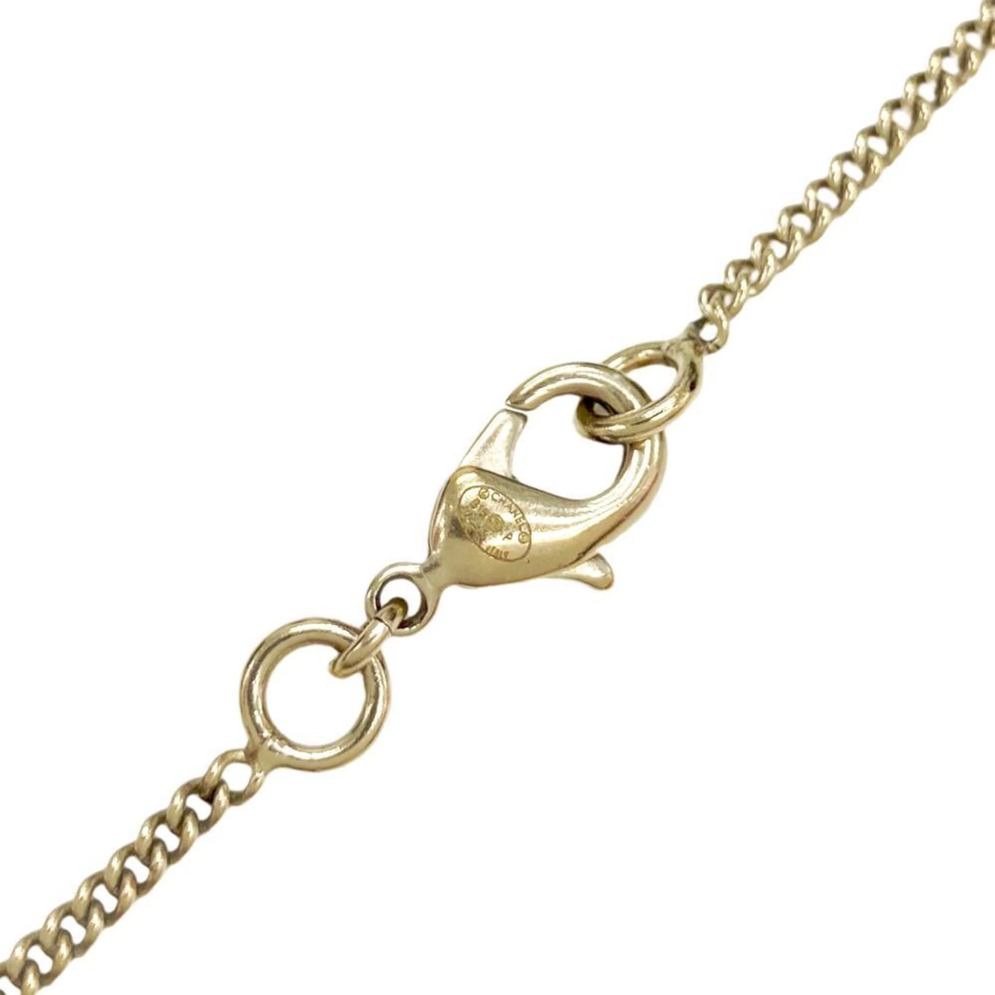CC Logo Pendant Necklace Metal - Image 7